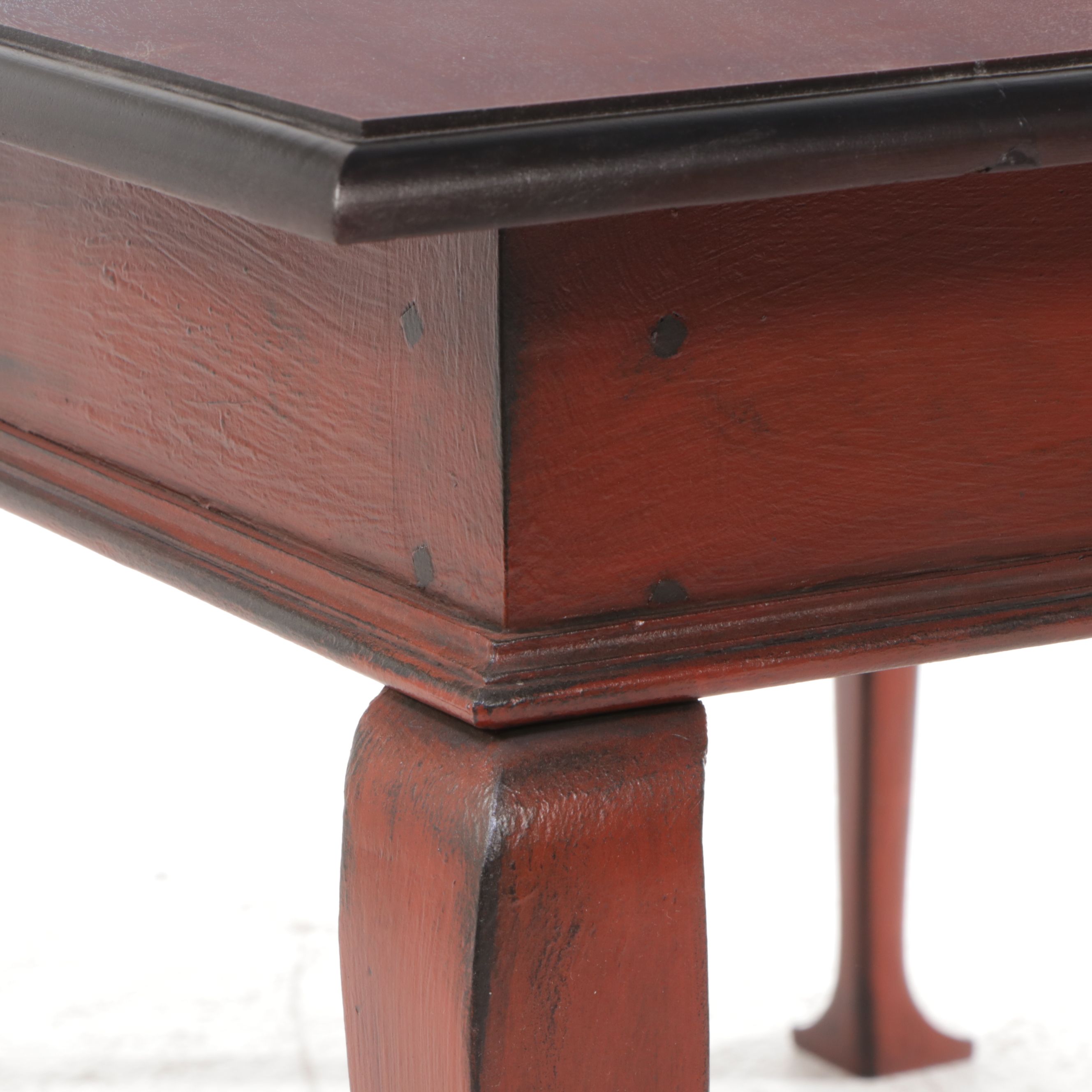 Georgian Style Cherry Dining Table, 20th Century