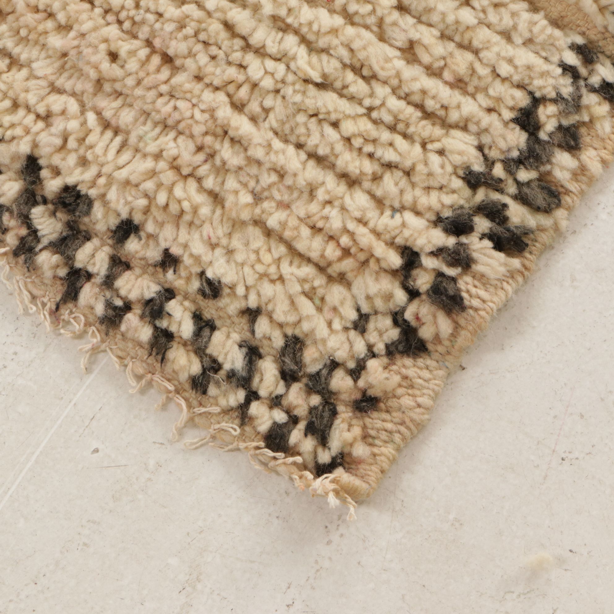 Four Hand-Knotted Moroccan Berber Accent Rugs