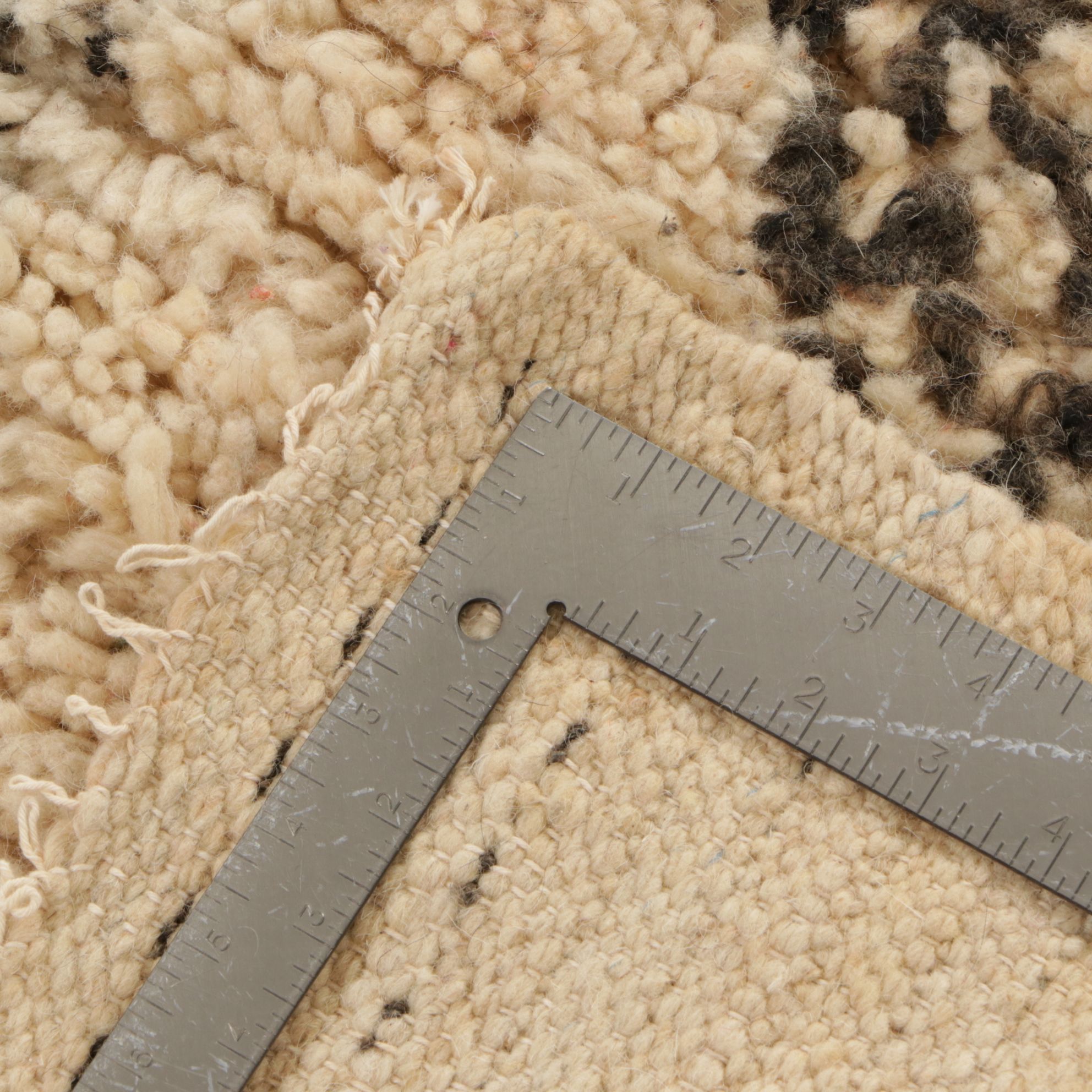 Four Hand-Knotted Moroccan Berber Accent Rugs