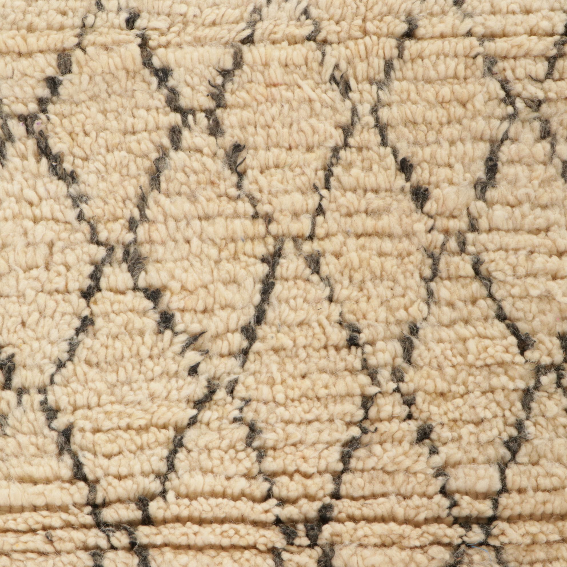 Four Hand-Knotted Moroccan Berber Accent Rugs