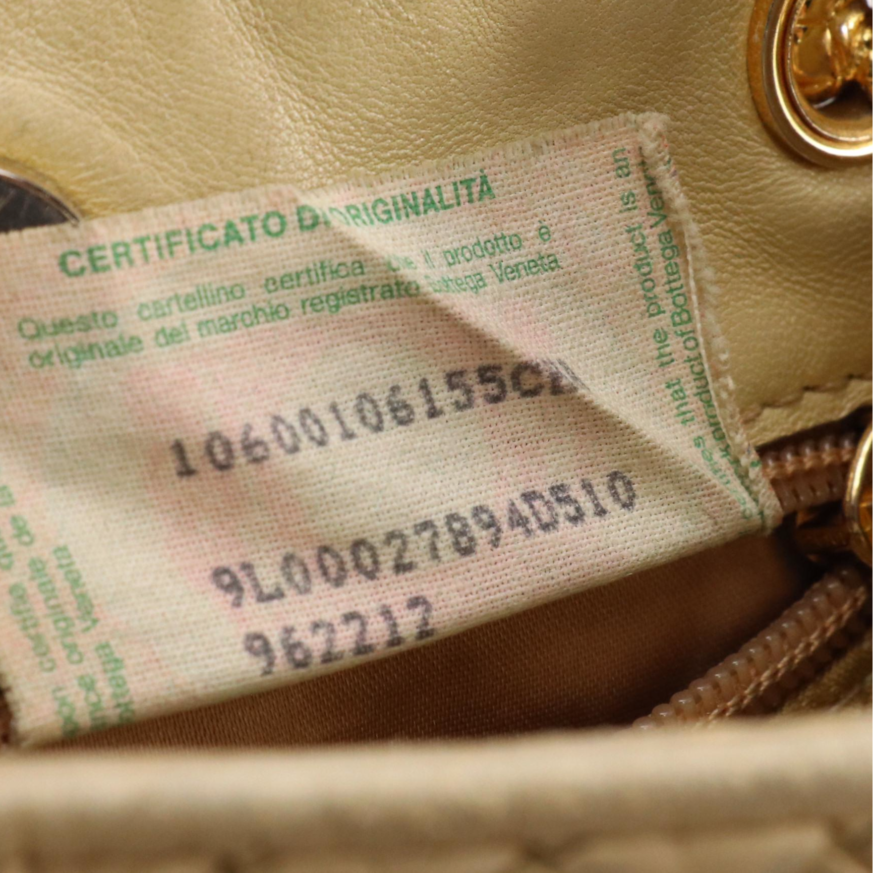 Bottega Veneta Intrecciato Lambskin Leather Shoulder Bag