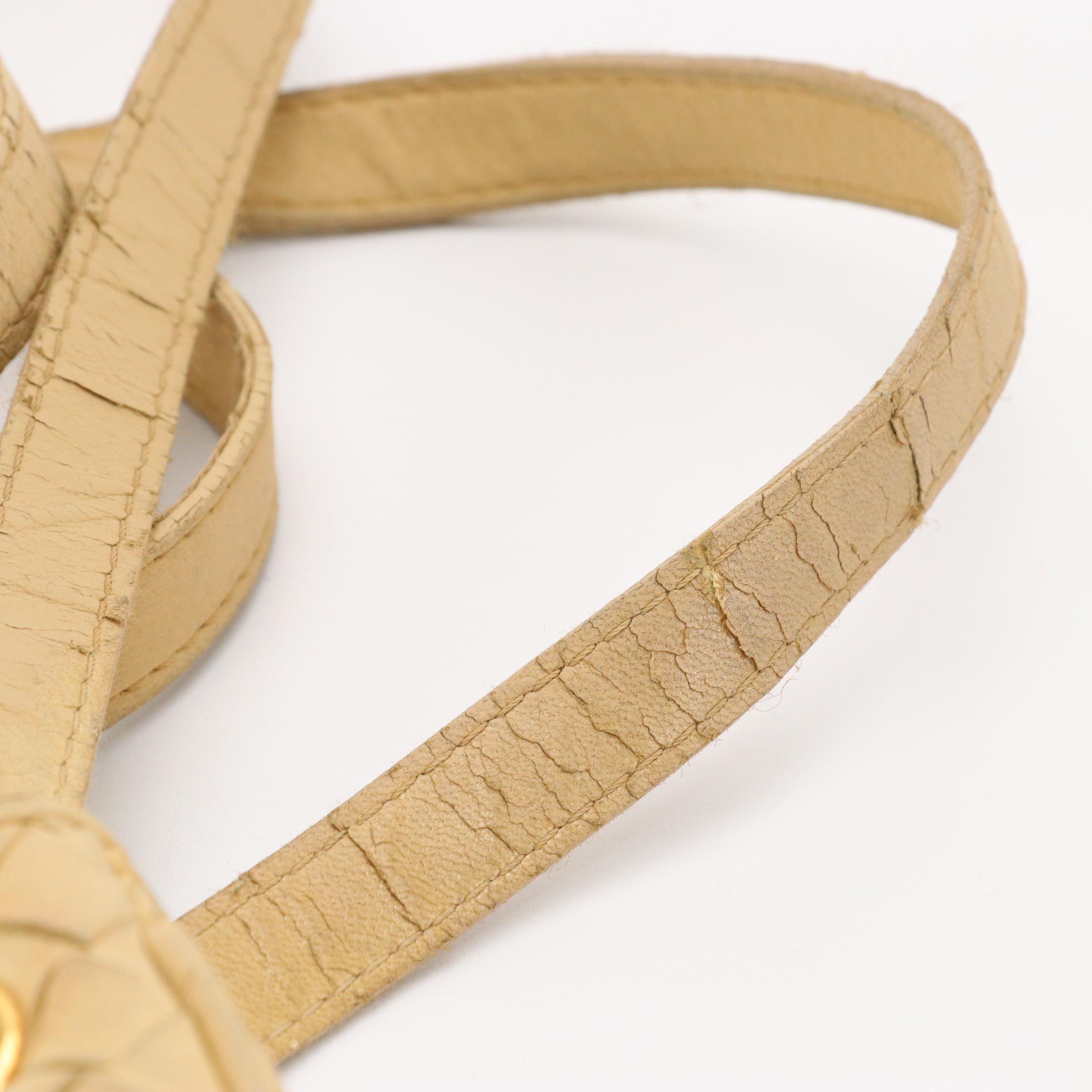 Bottega Veneta Intrecciato Lambskin Leather Shoulder Bag