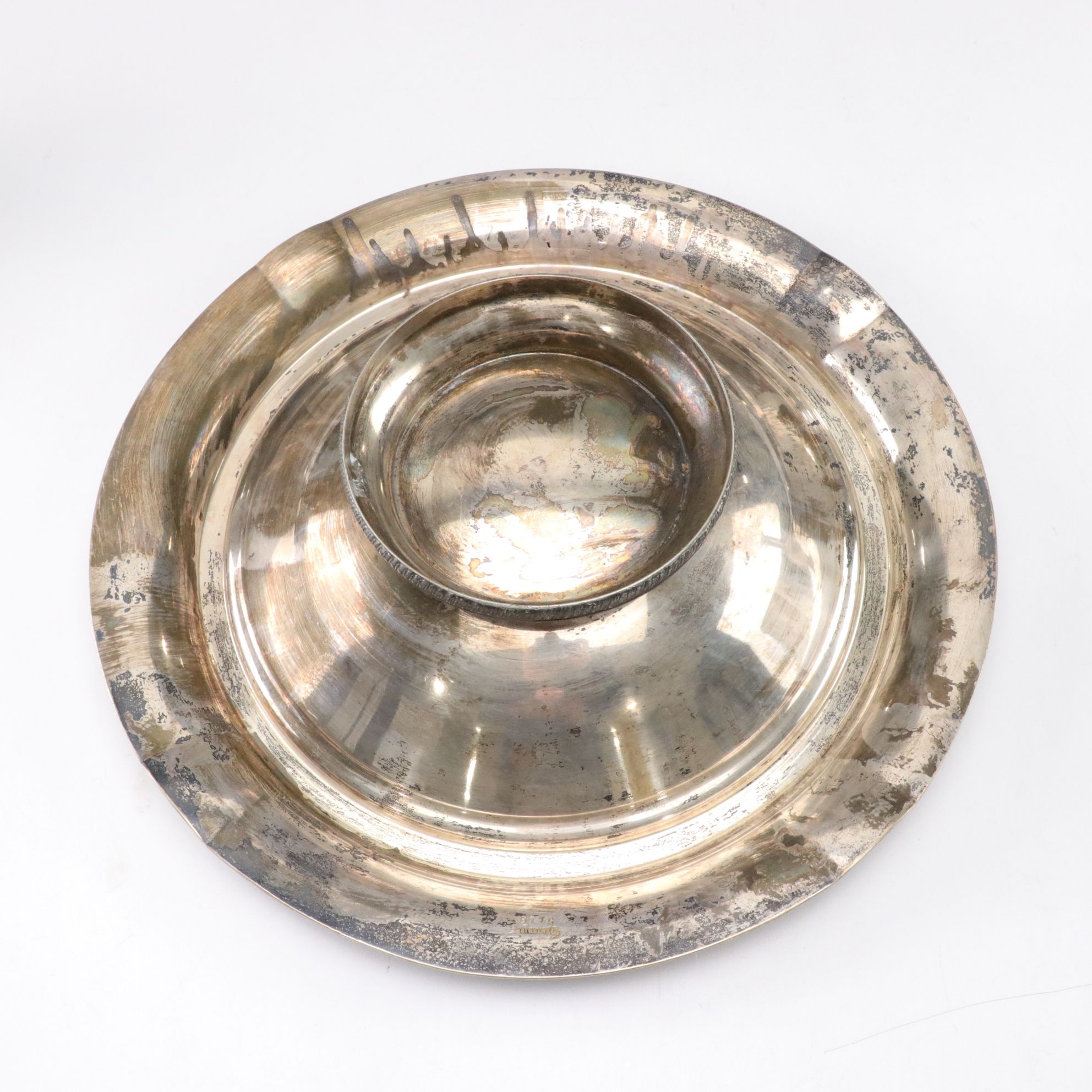 Apollo "Georgic" Silver Plate Footed Bowl with Other Itemsal