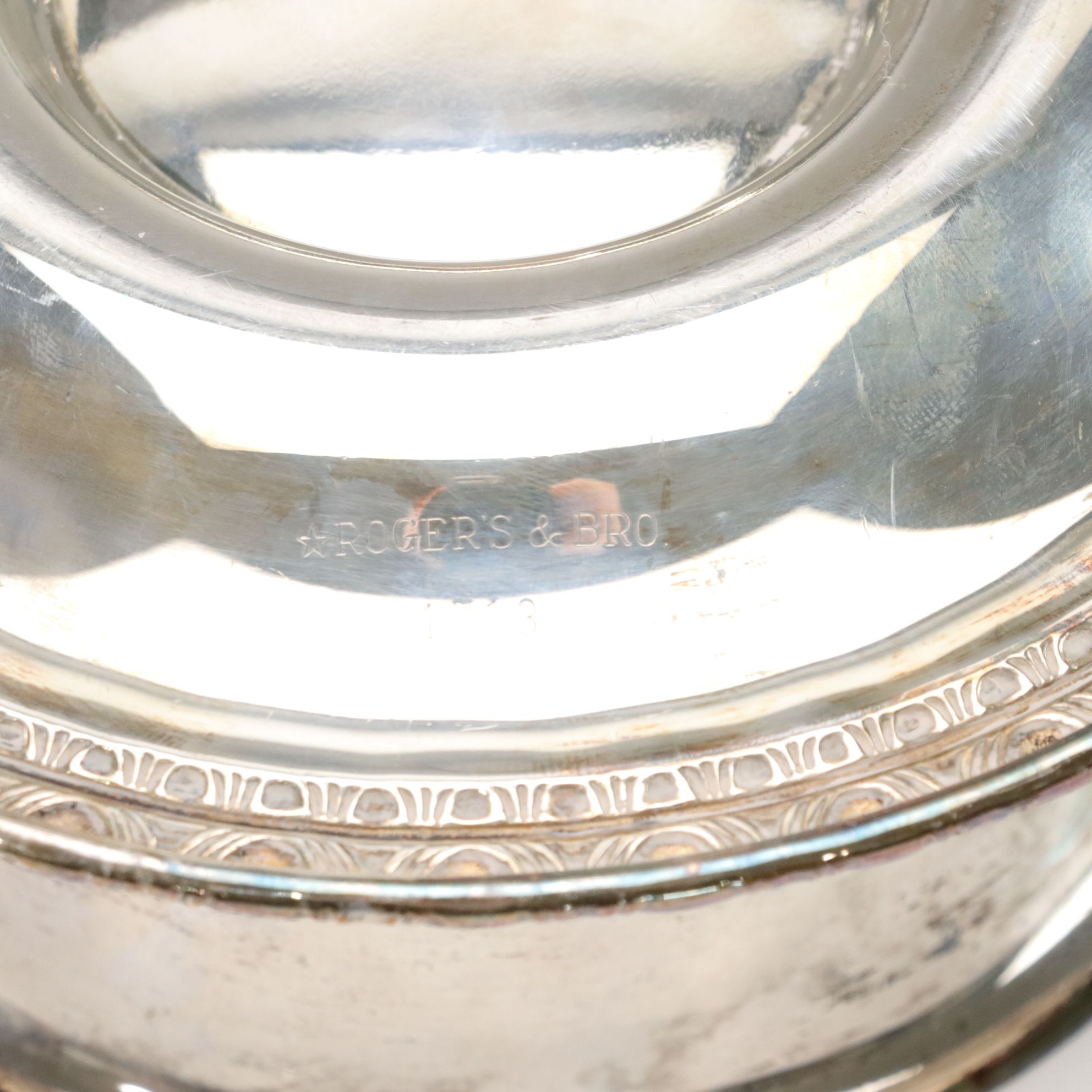 Apollo "Georgic" Silver Plate Footed Bowl with Other Itemsal