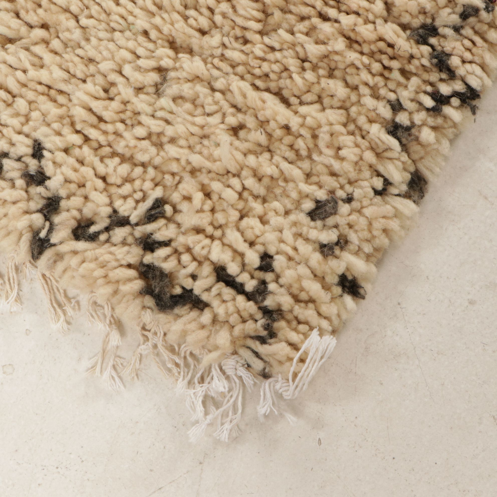 Three Hand-Knotted Moroccan Berber Accent Rugs