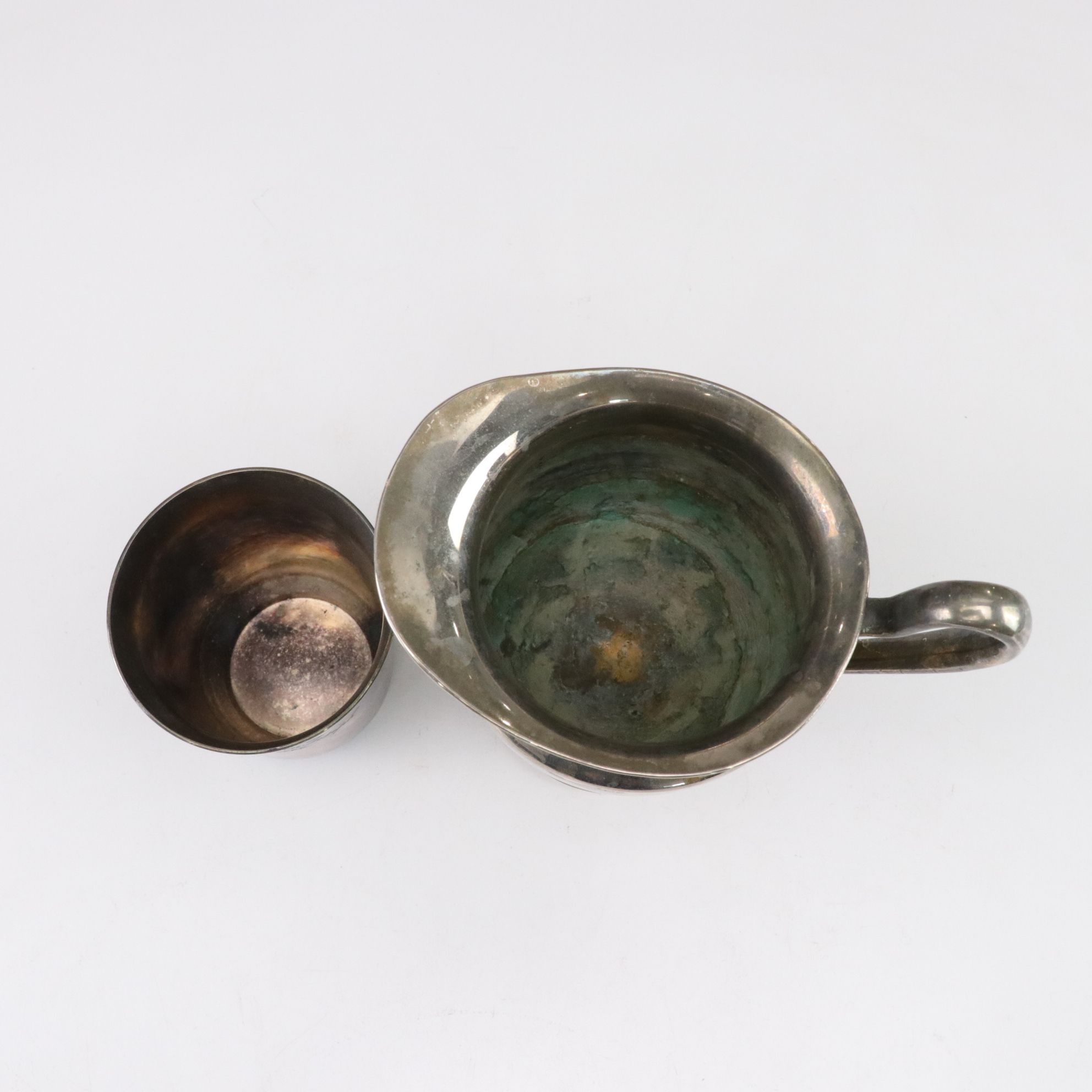 Apollo "Georgic" Silver Plate Footed Bowl with Other Itemsal