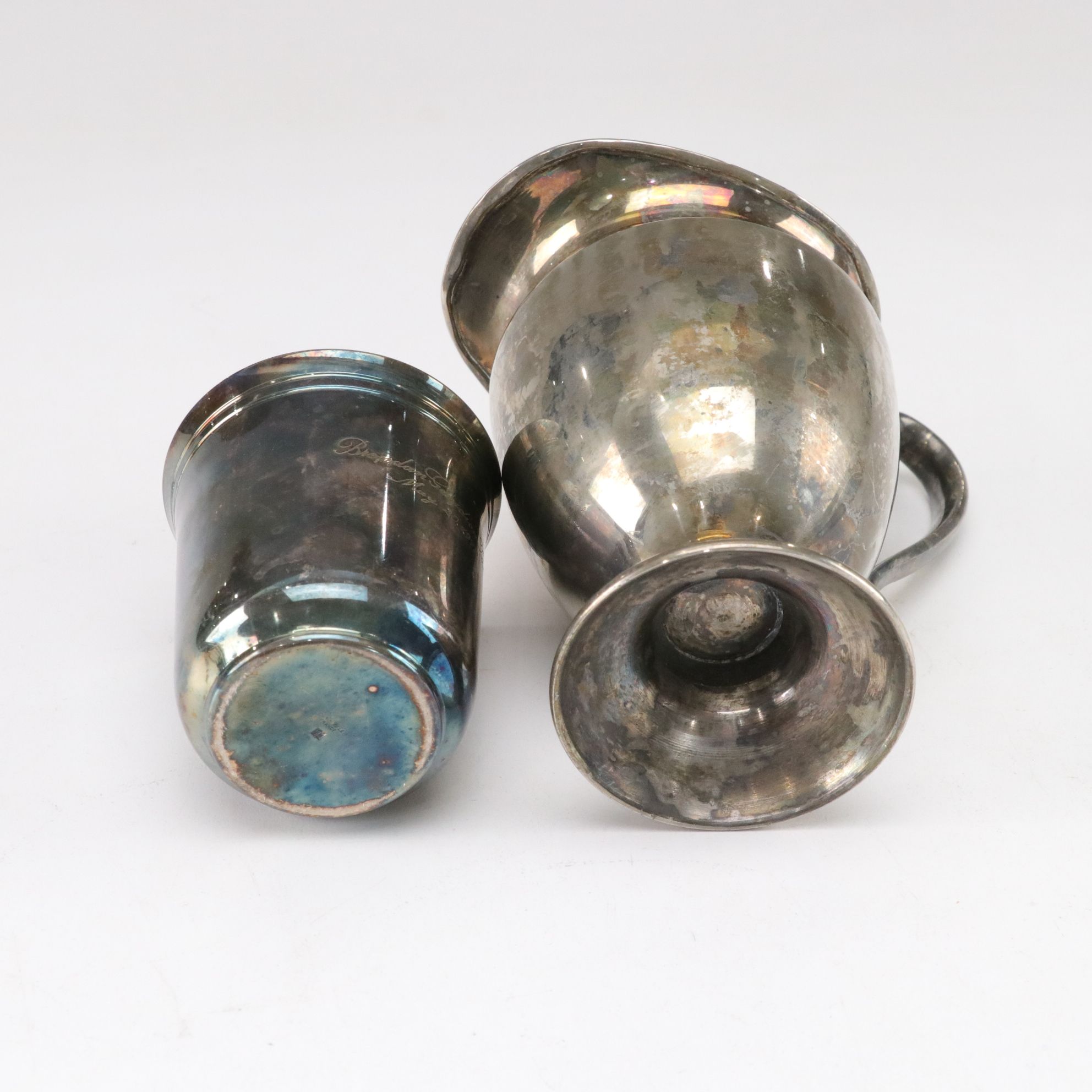 Apollo "Georgic" Silver Plate Footed Bowl with Other Itemsal