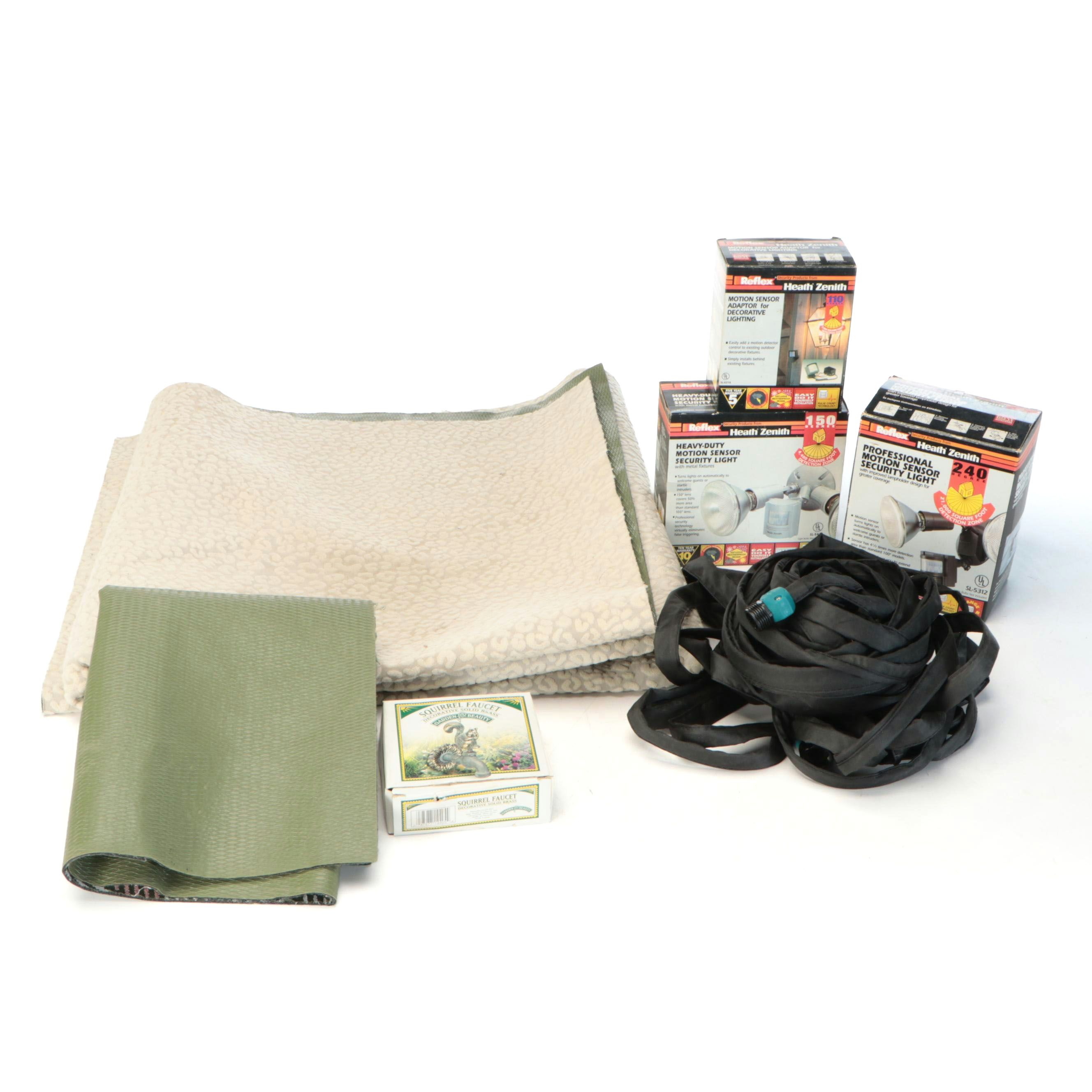 Heath Zenith Motion Sensor Security Lights, Patio Rugs, and Other Outdoor Décor