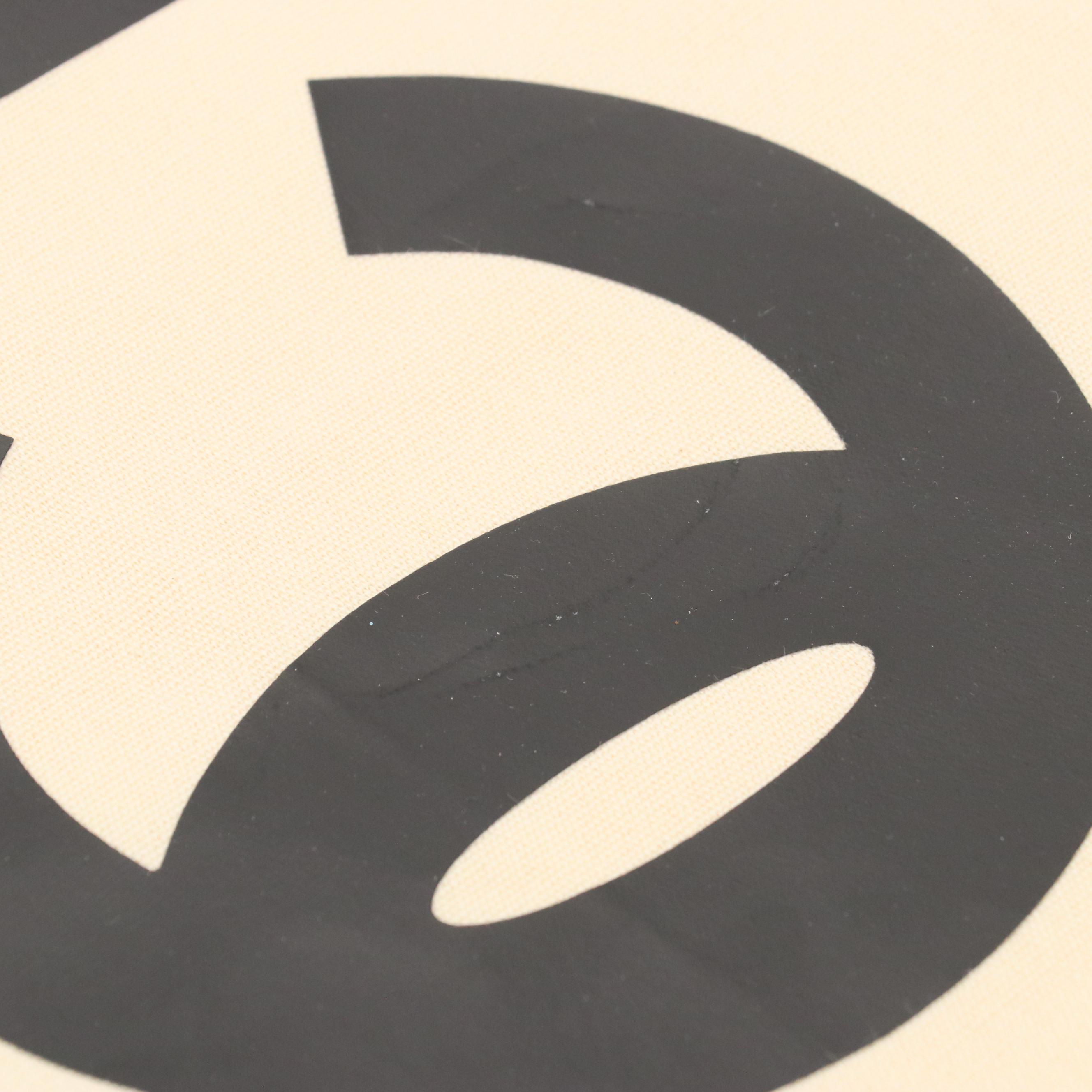 Chanel Makeup Drawstring CC Logo Backpack in Cotton Canvas