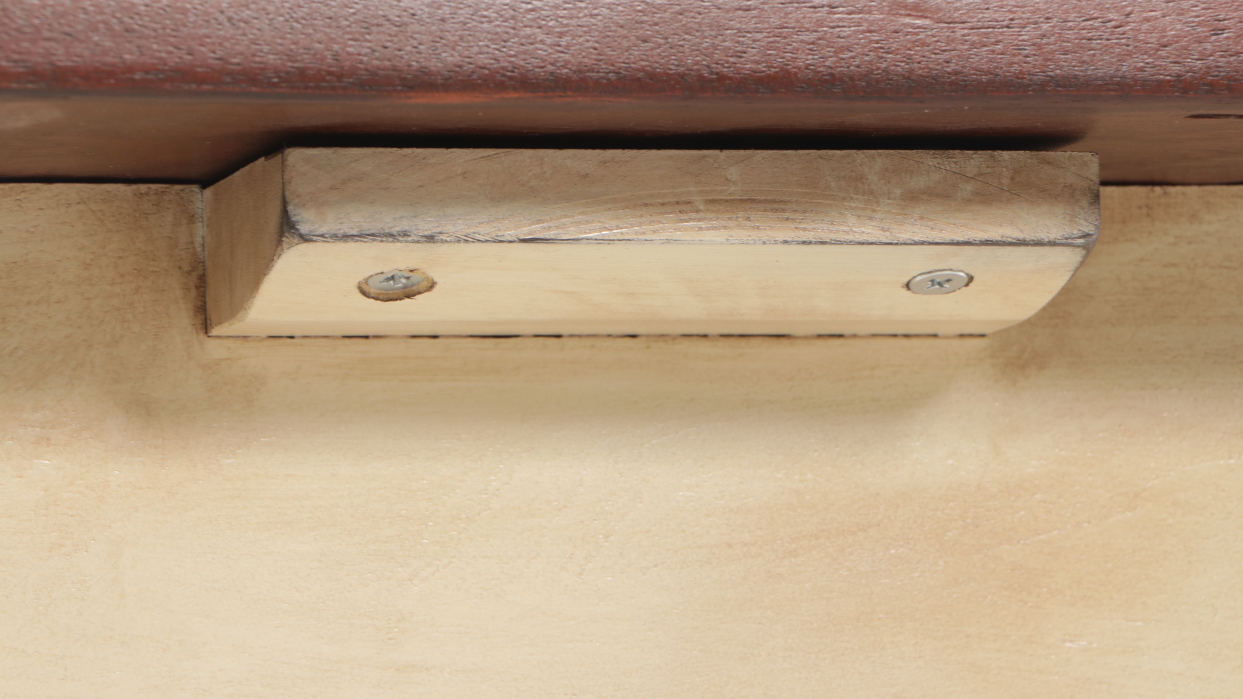 Primitive Style Parcel-Painted Wood Dining Table