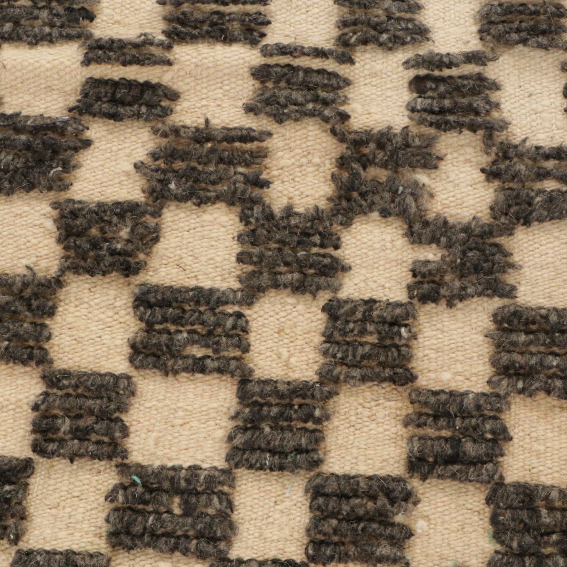 Four Hand-Knotted Moroccan Berber Accent Rugs