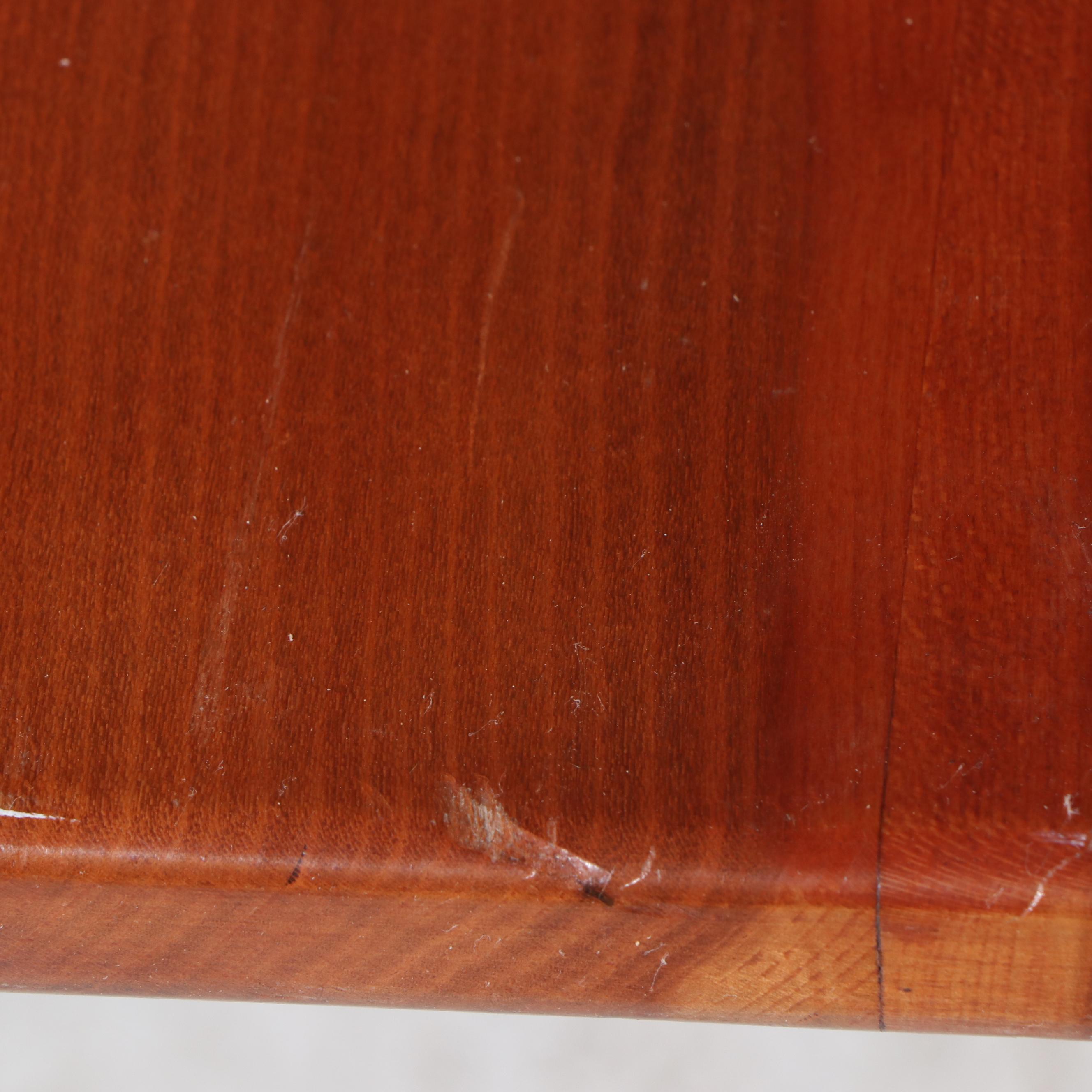 American Colonial Style Cherry Dining Table, Early to Mid-20th Century