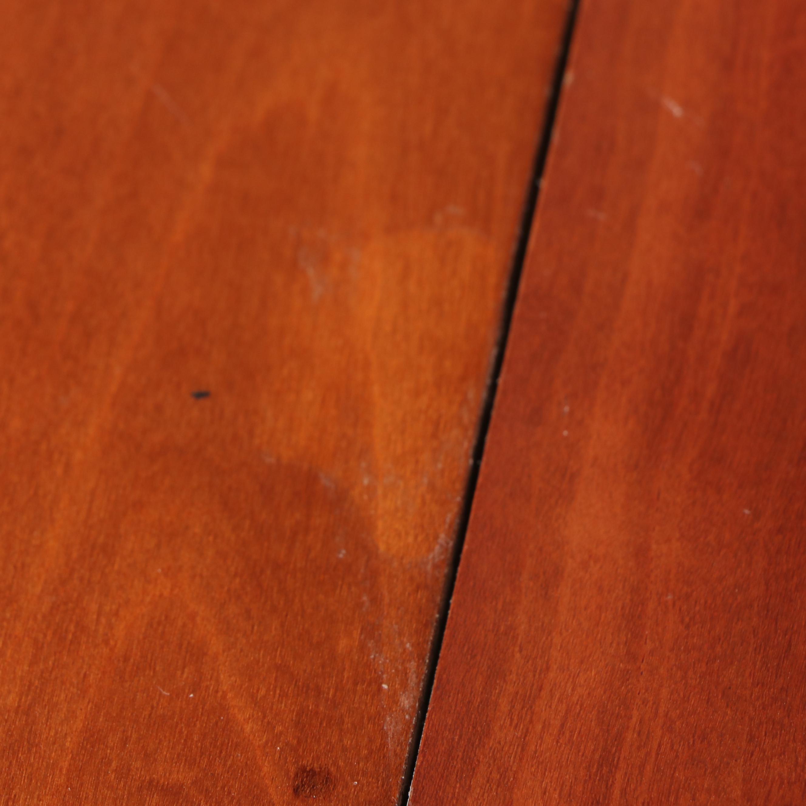 American Colonial Style Cherry Dining Table, Early to Mid-20th Century