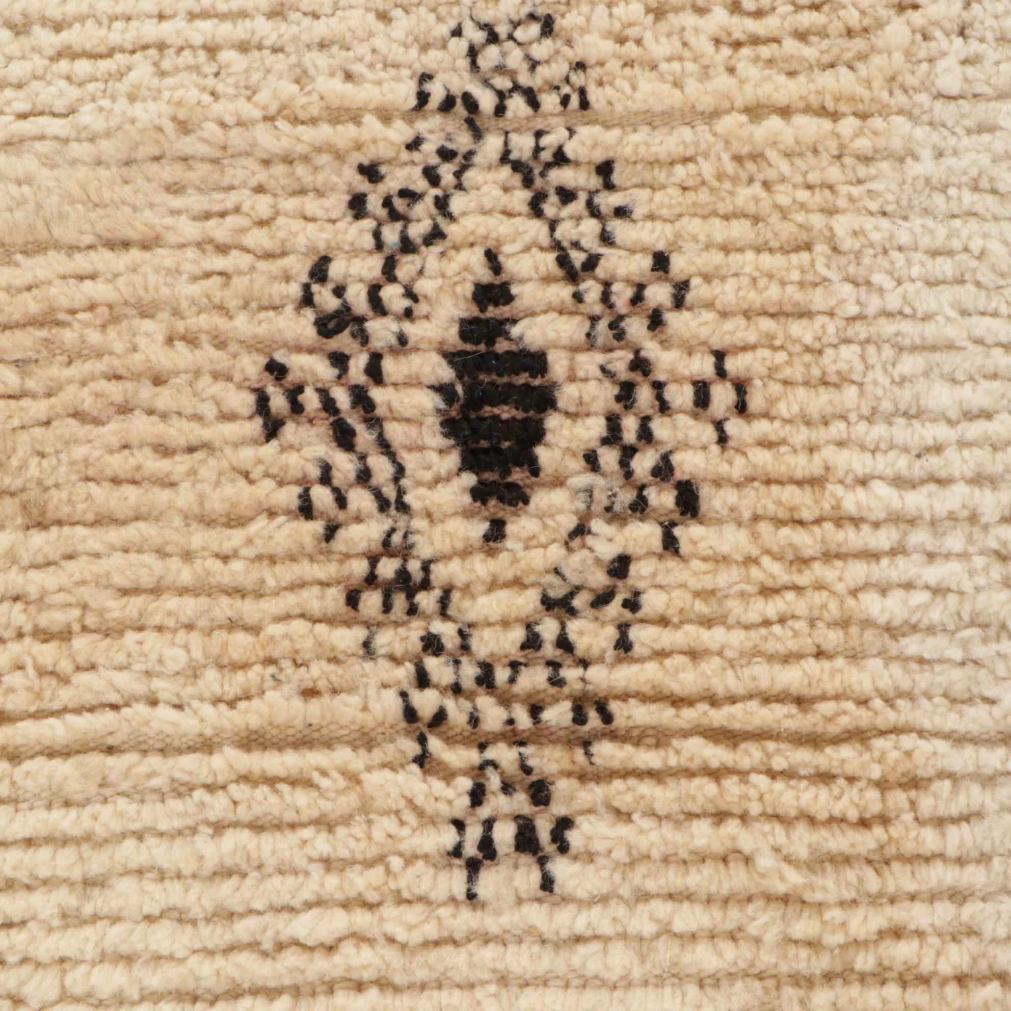 Hand-Knotted Moroccan Berber Accent Rugs