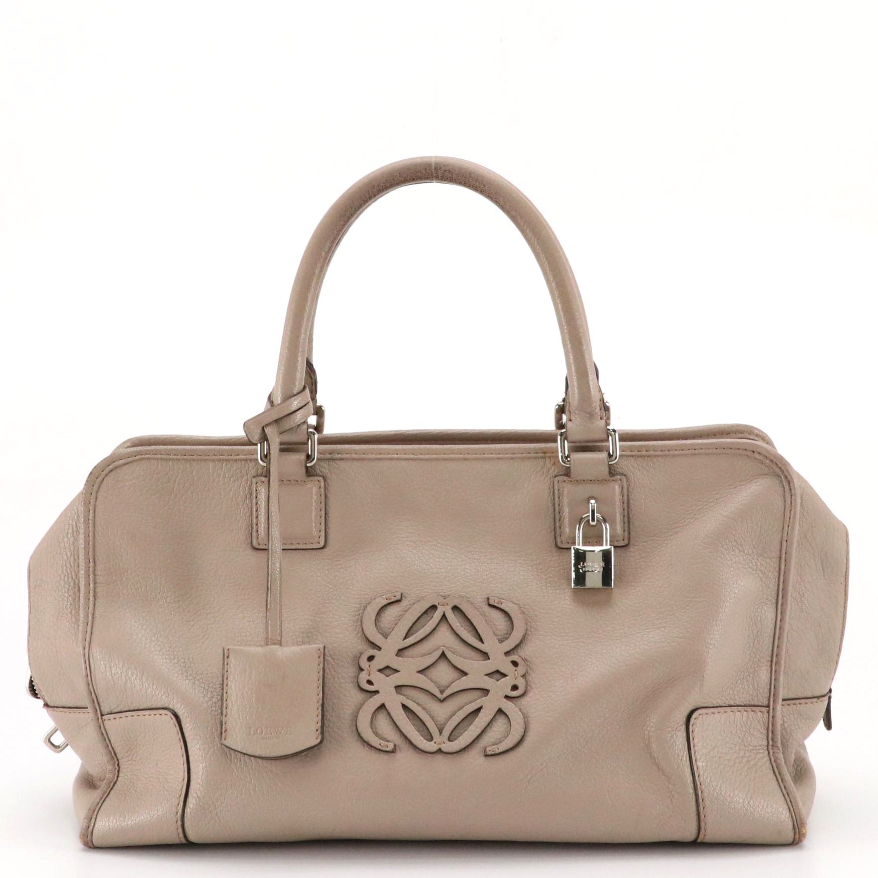 Loewe Anagram Grain Leather Amazona Tote