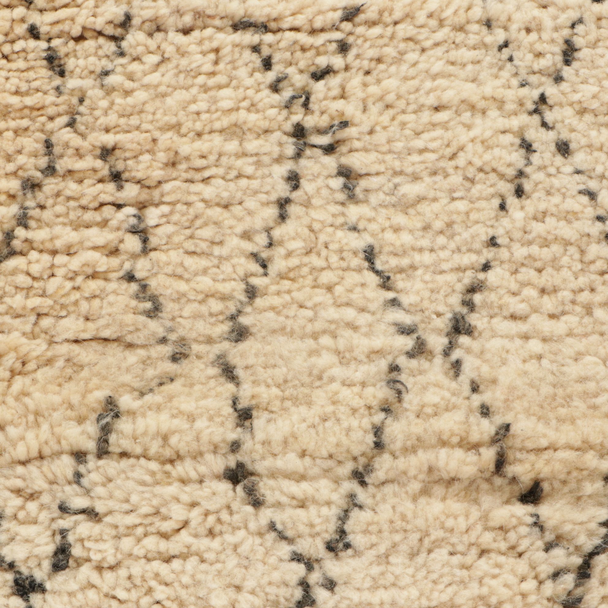Hand-Knotted Moroccan Berber Accent Rugs