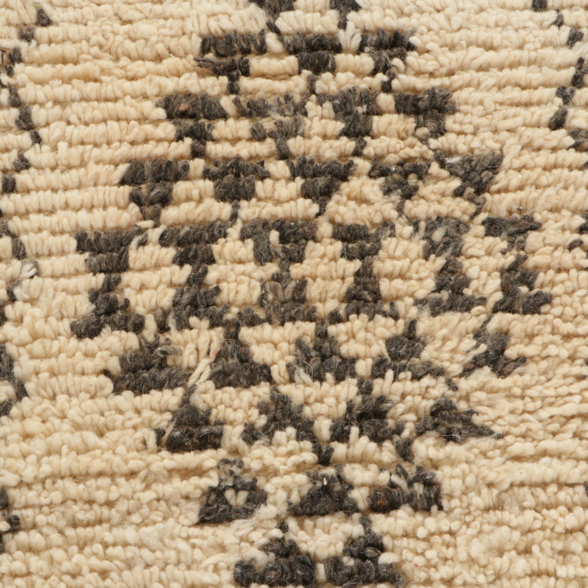 Hand-Knotted Moroccan Berber Accent Rugs
