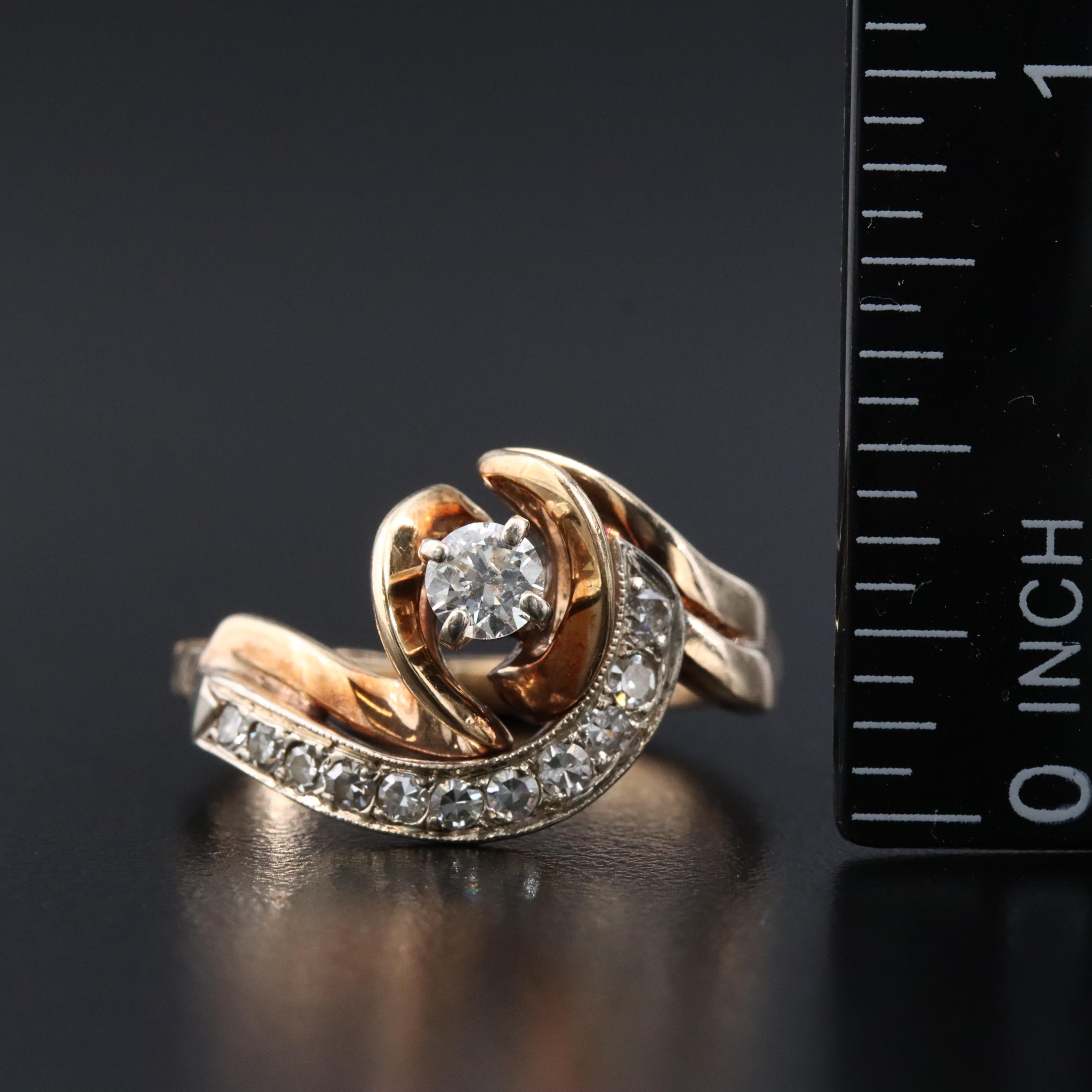 14K 0.53 CTW Diamond Ring
