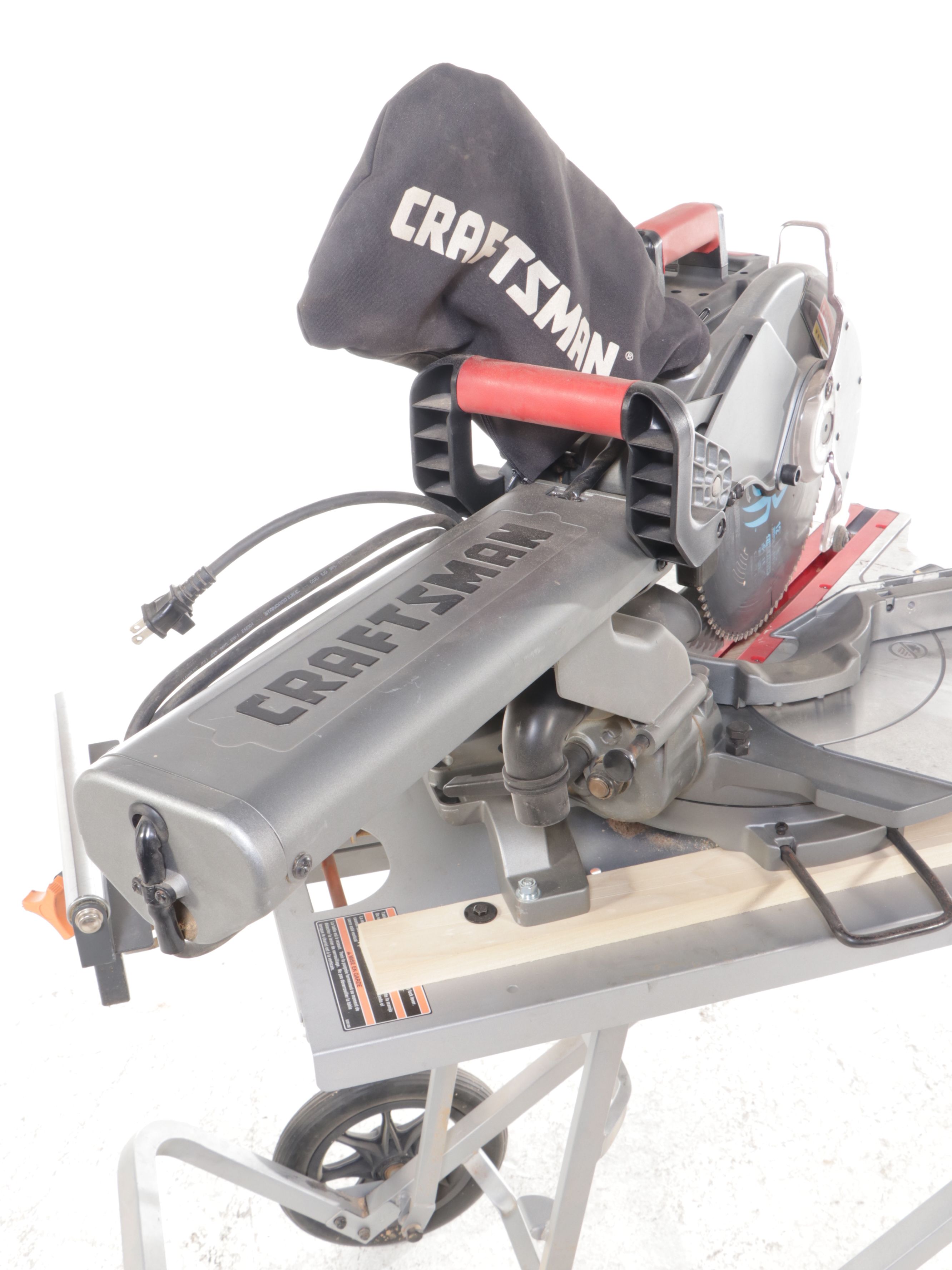 Craftsman Compound Miter Saw with RIDGID Stand