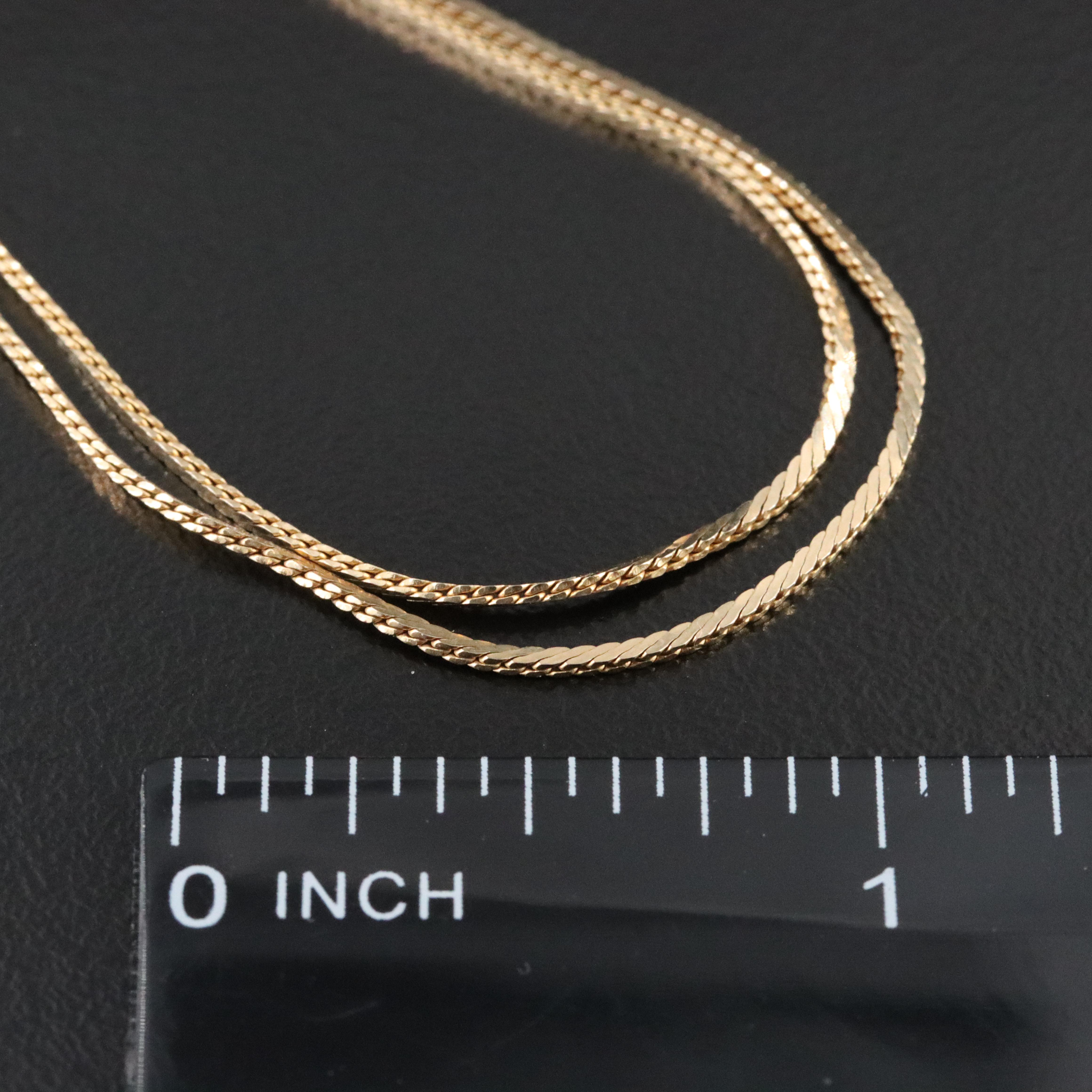 Italian 14K Fancy Link Necklace