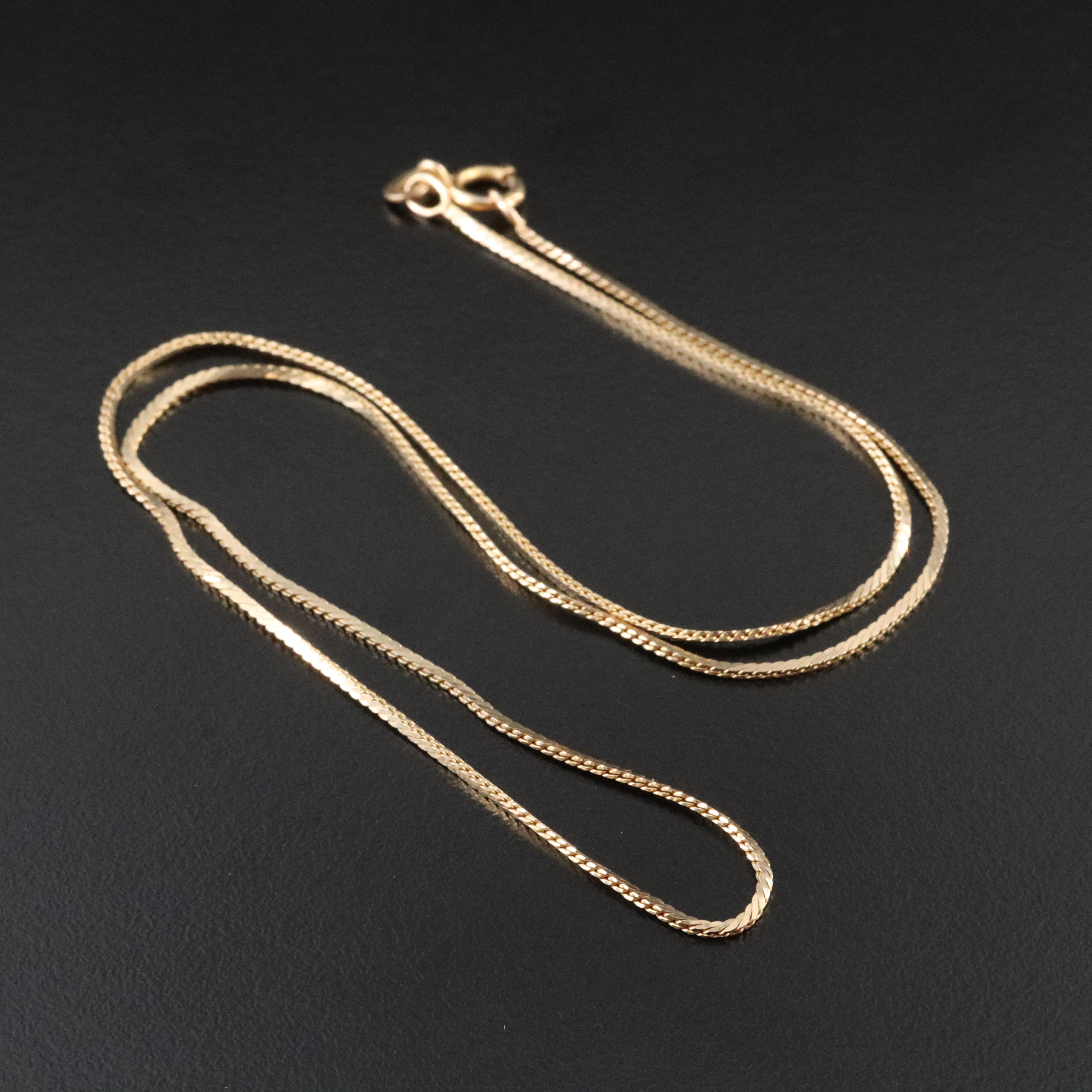 Italian 14K Fancy Link Necklace