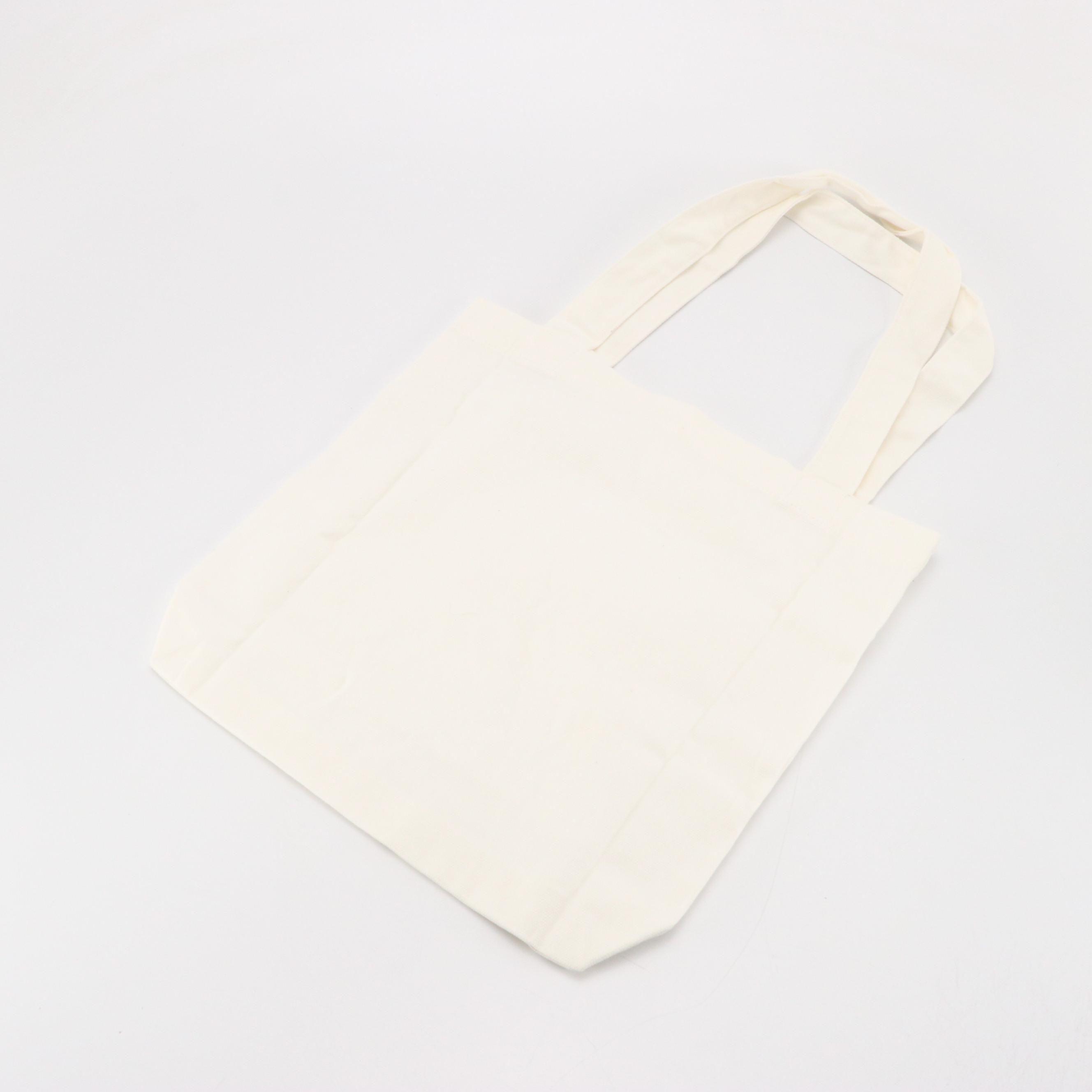 Chanel Beauté Logo Tote Bag in White Cotton Canvas, With Box