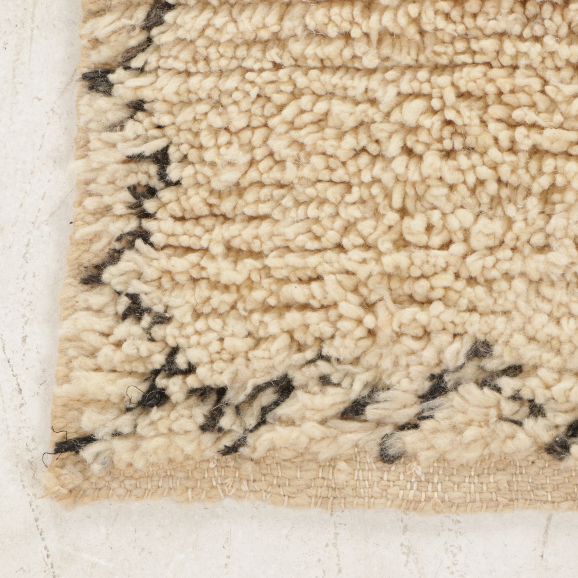 Four Hand-Knotted Moroccan Berber Accent Rugs