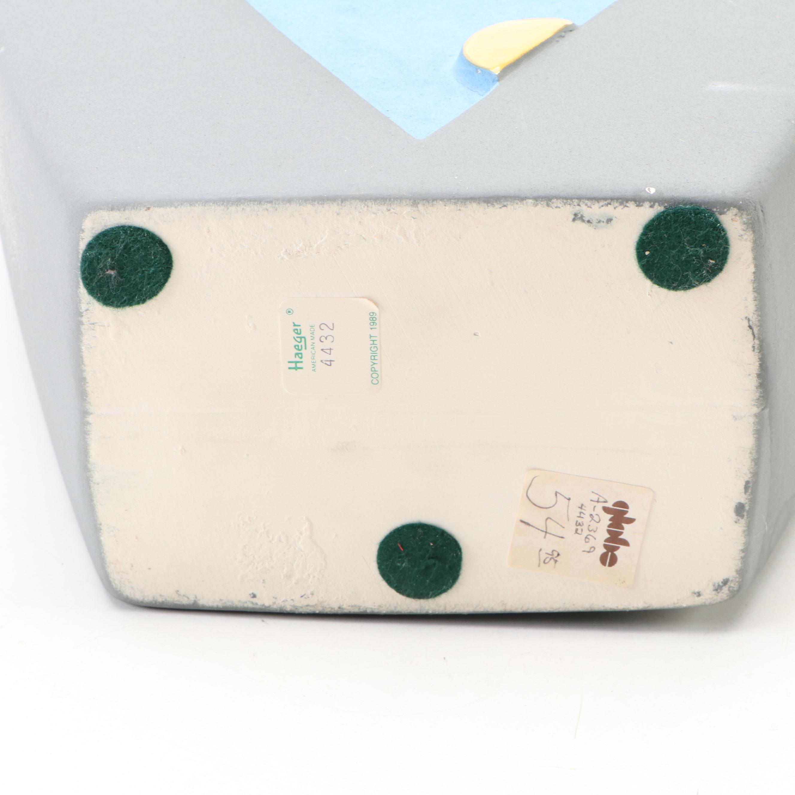 Haeger Pottery Ceramic Vase, 1989