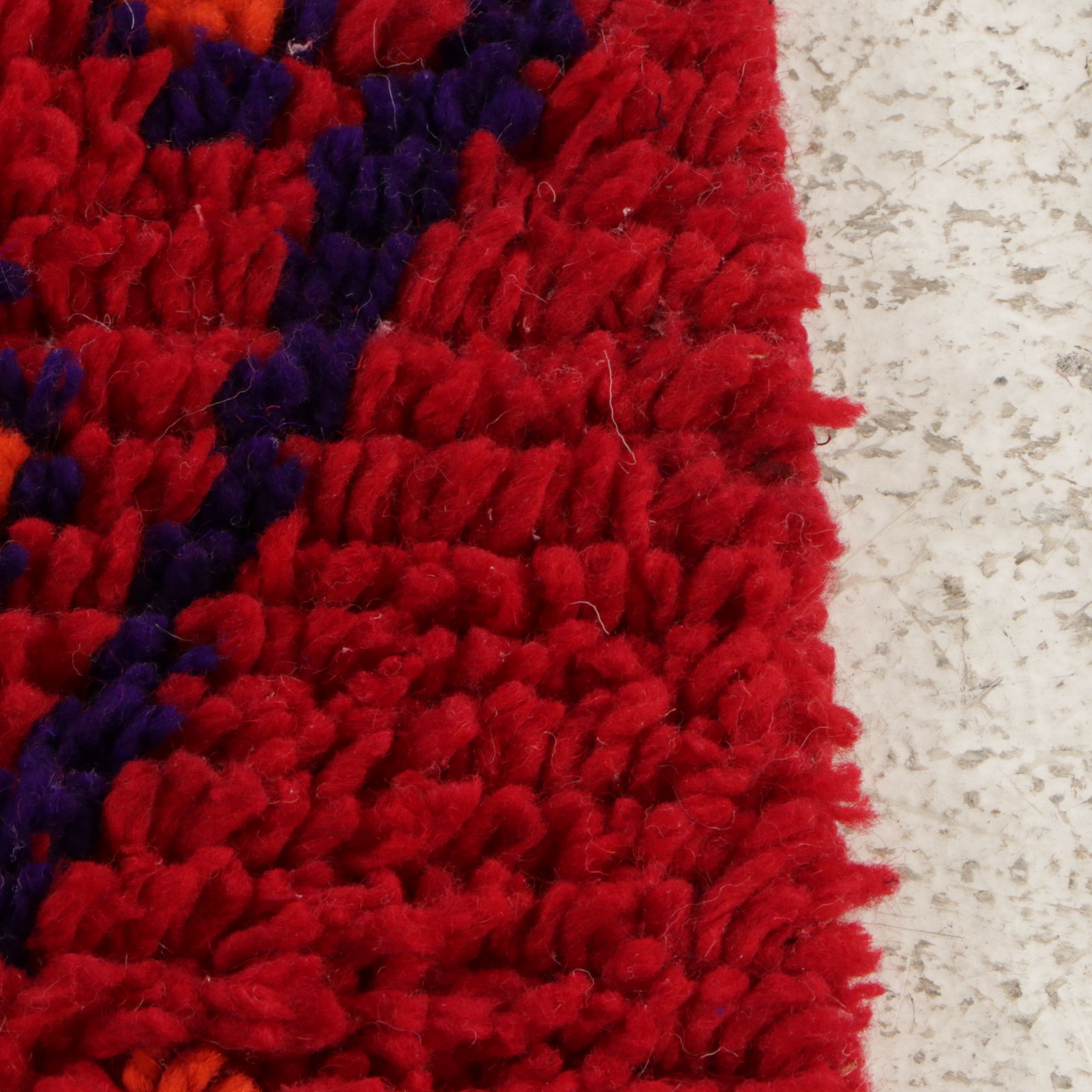 Three Hand-Knotted Moroccan Berber Accent Rugs