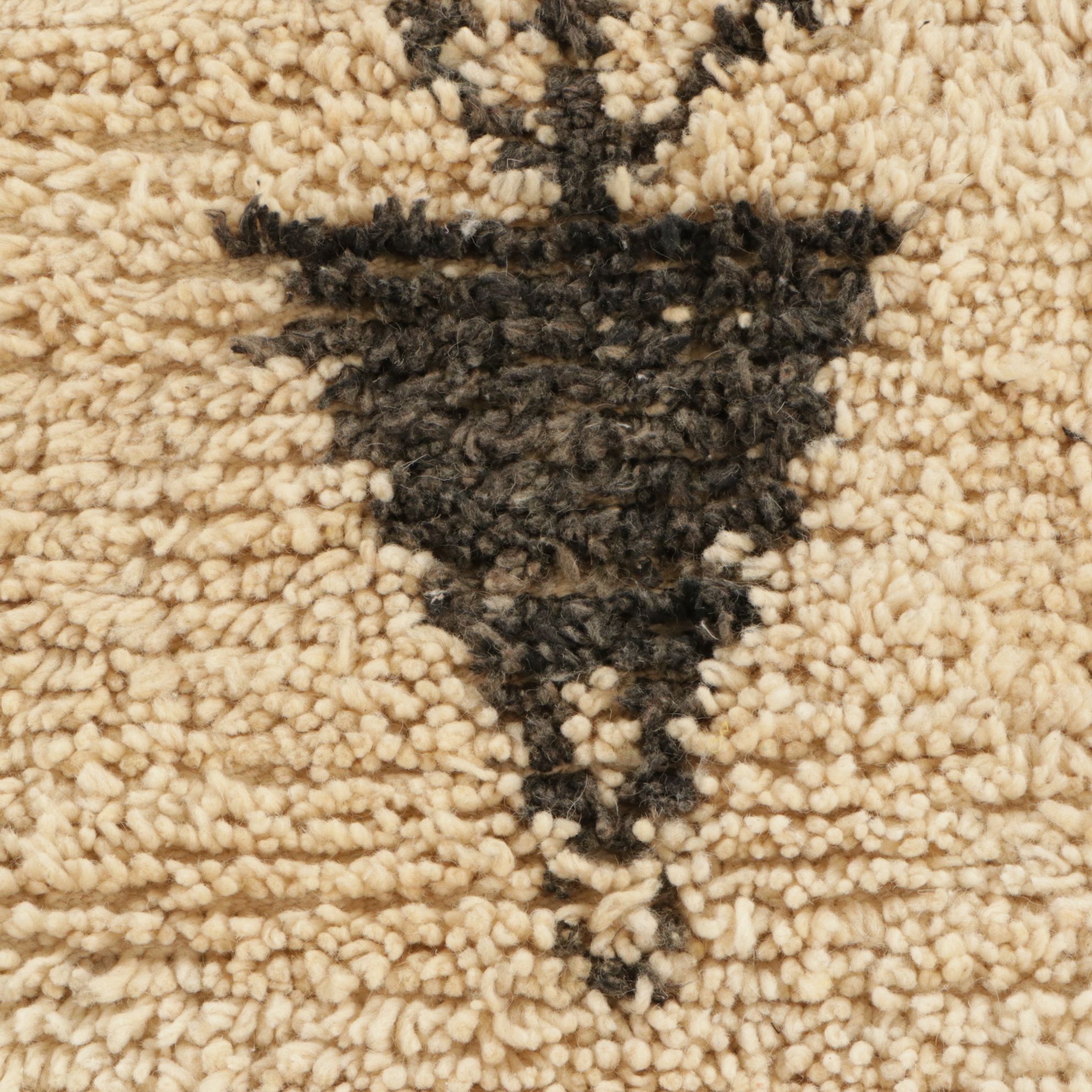 Three Hand-Knotted Moroccan Berber Accent Rugs