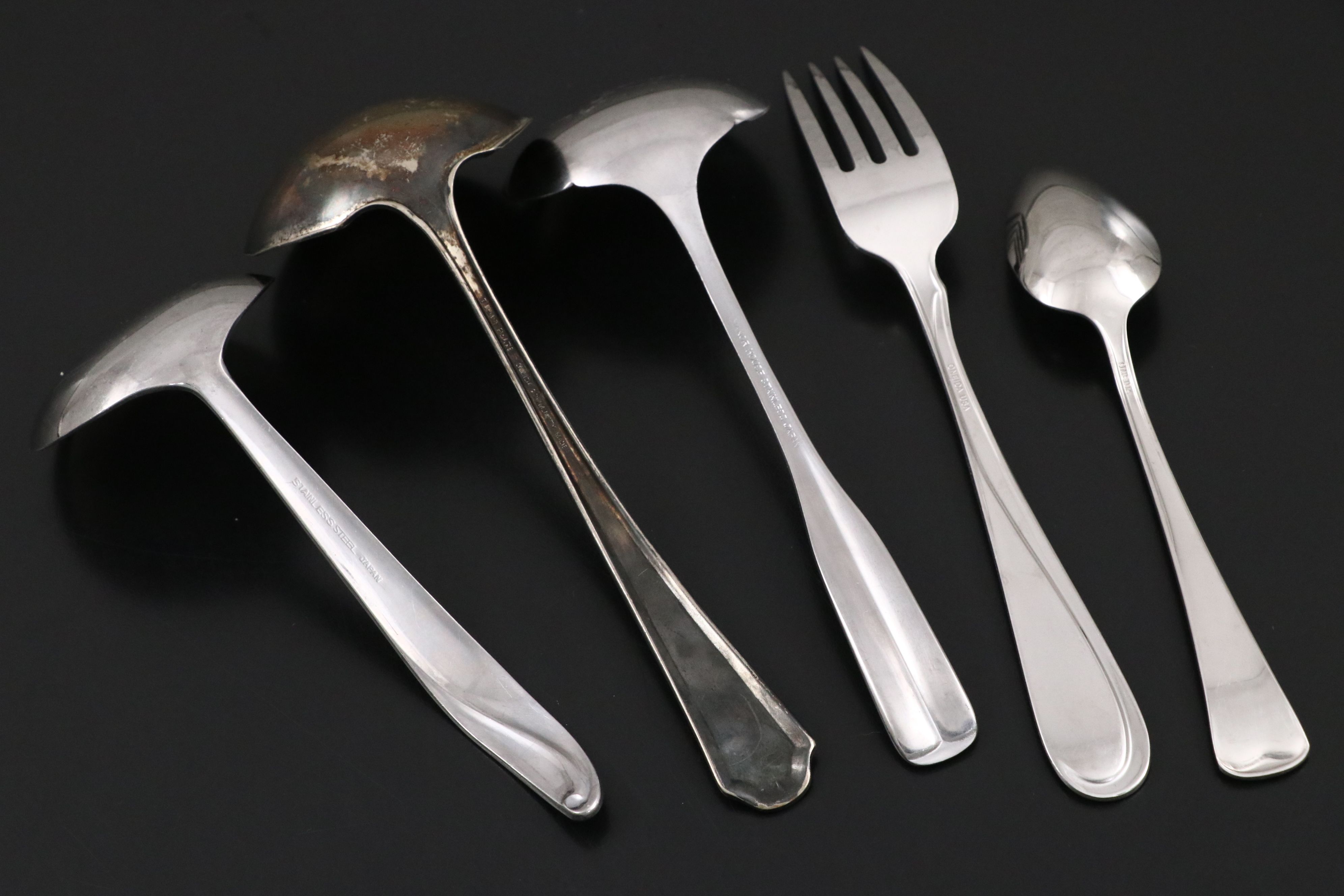 Oneida Silver Plate, Reed & Barton Stainless Steel, and More Flatware
