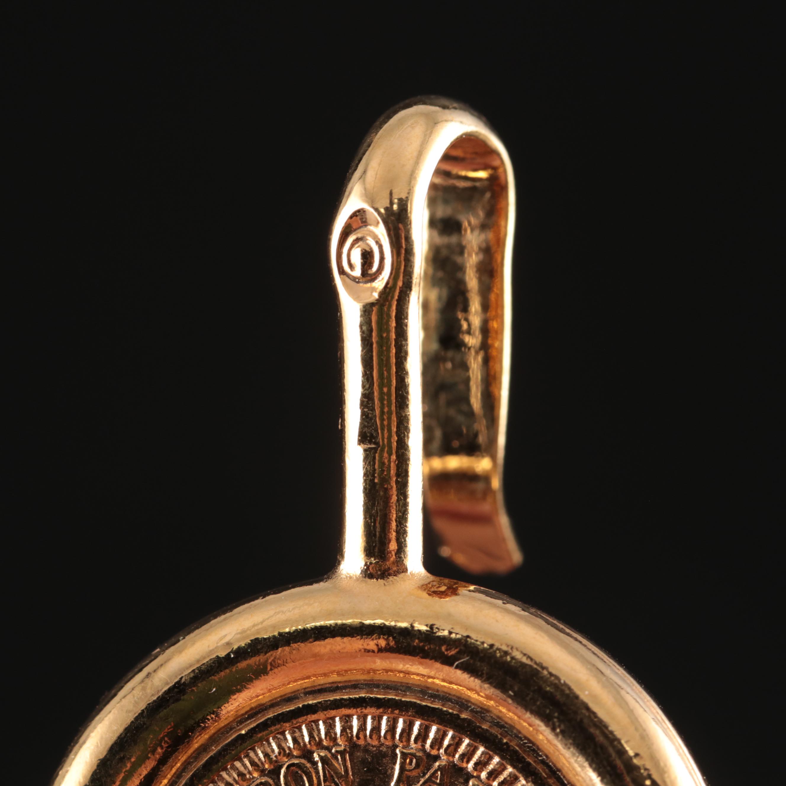 Chanel Medallion Logo Leather/Chain Belt