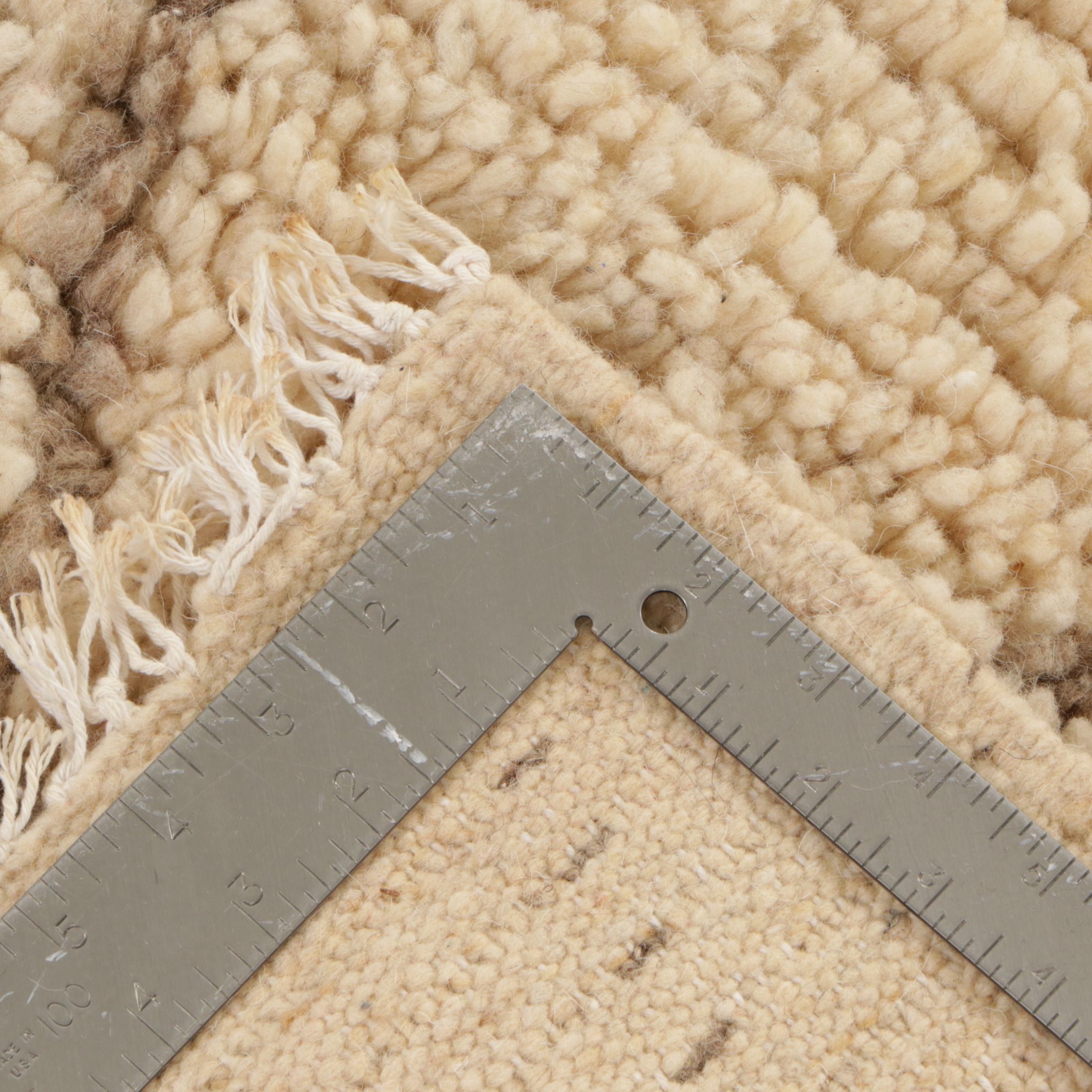 Four Hand-Knotted Moroccan Berber Accent Rugs