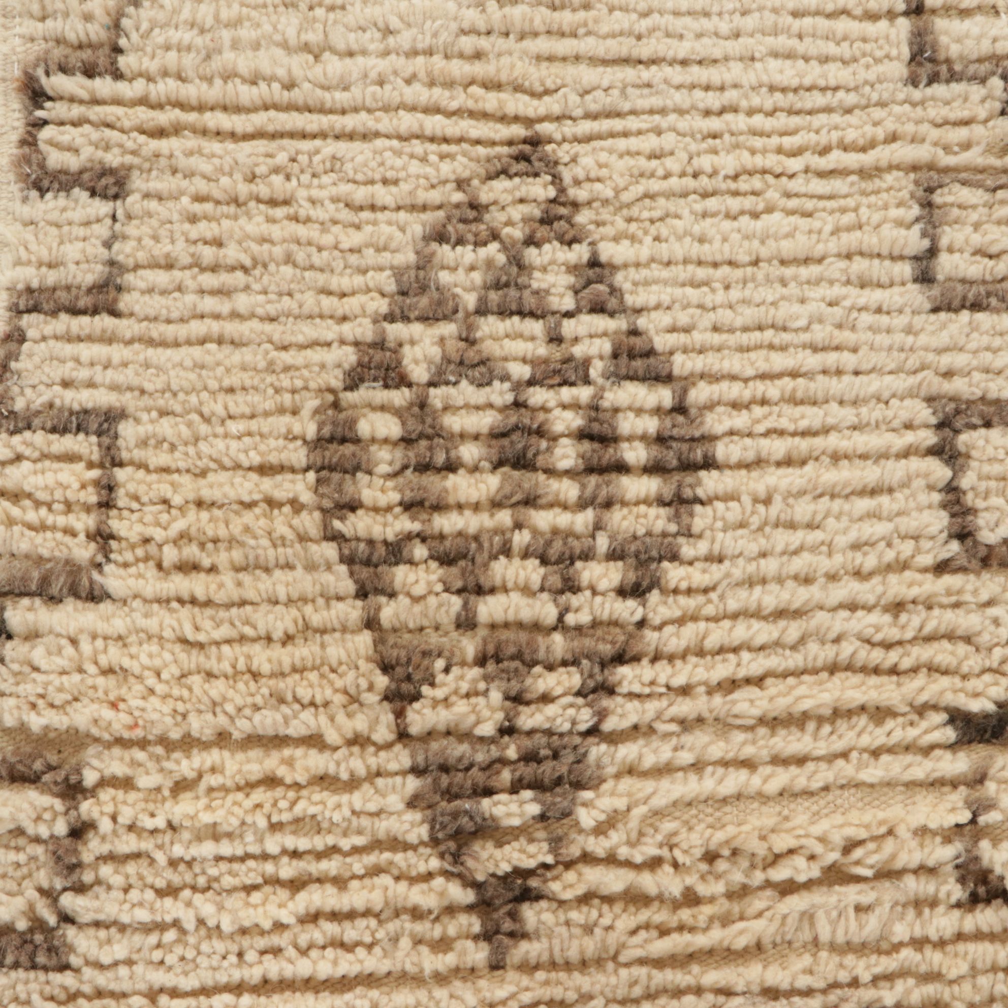Four Hand-Knotted Moroccan Berber Accent Rugs