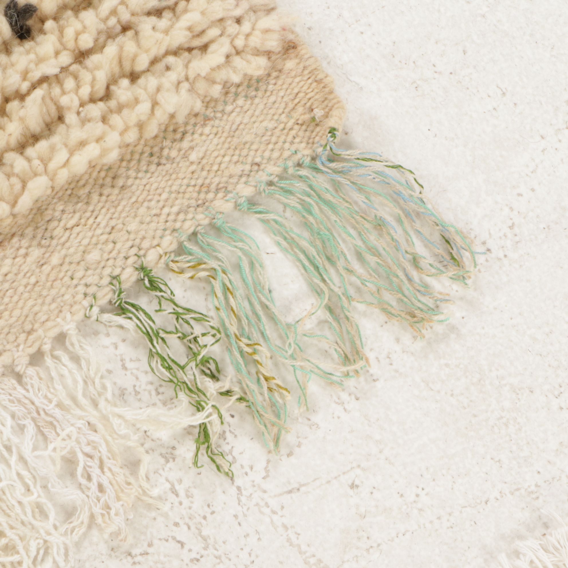 Four Hand-Knotted Moroccan Berber Accent Rugs