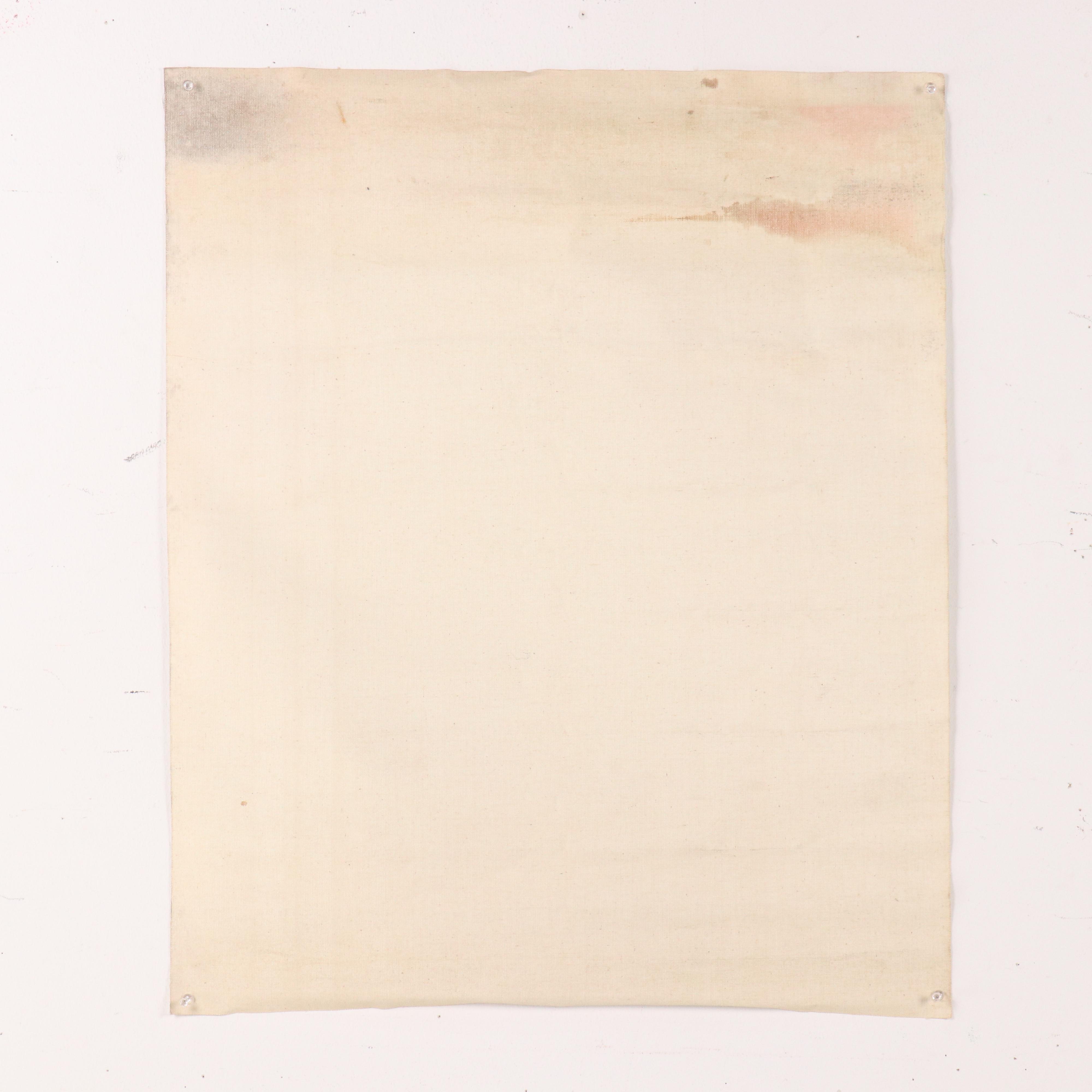 Offset Lithograph of Forest Pond Landscape