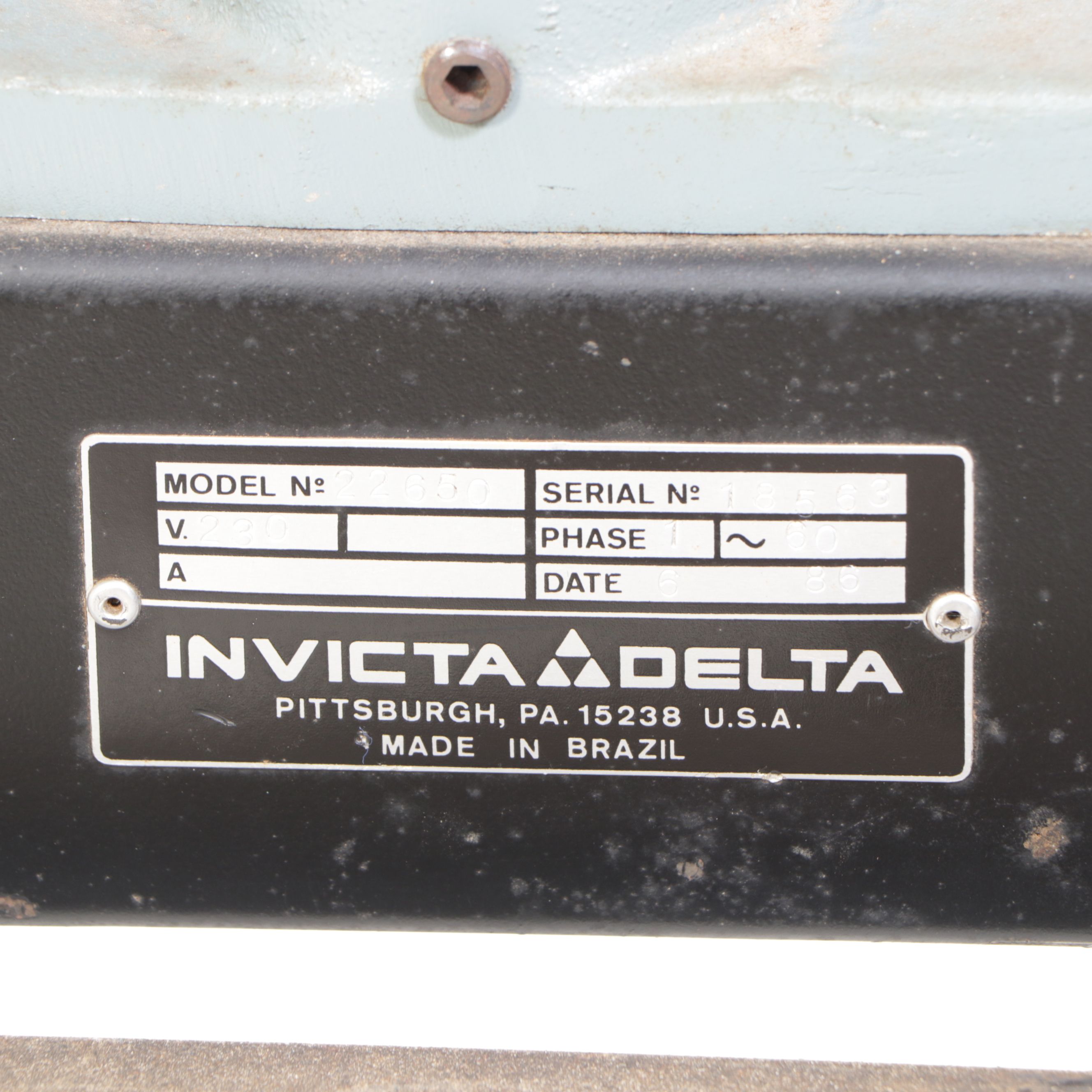 Delta Model 62-175 Planer with Stand