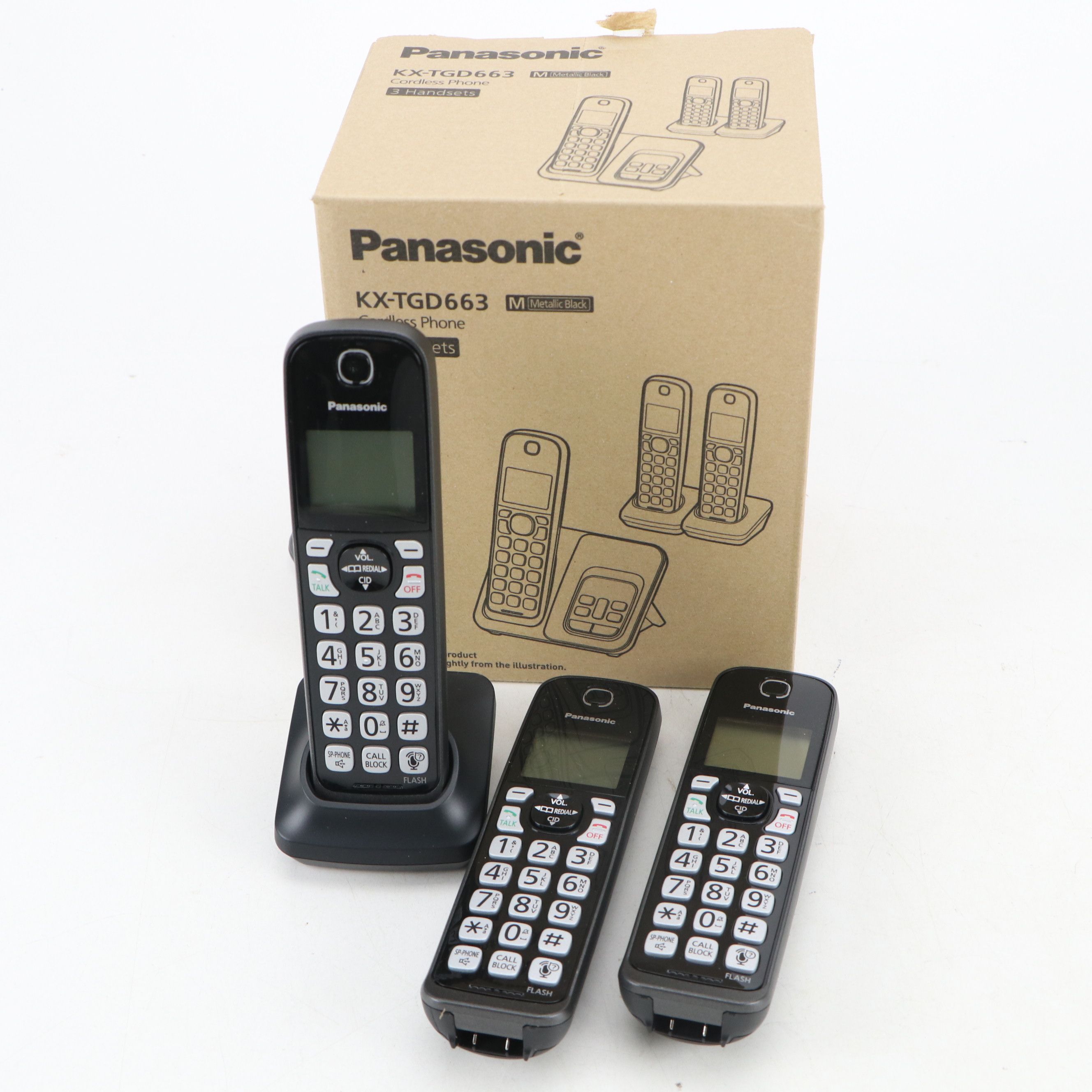 Panasonic KX-TGD663 Cordless Phone Set