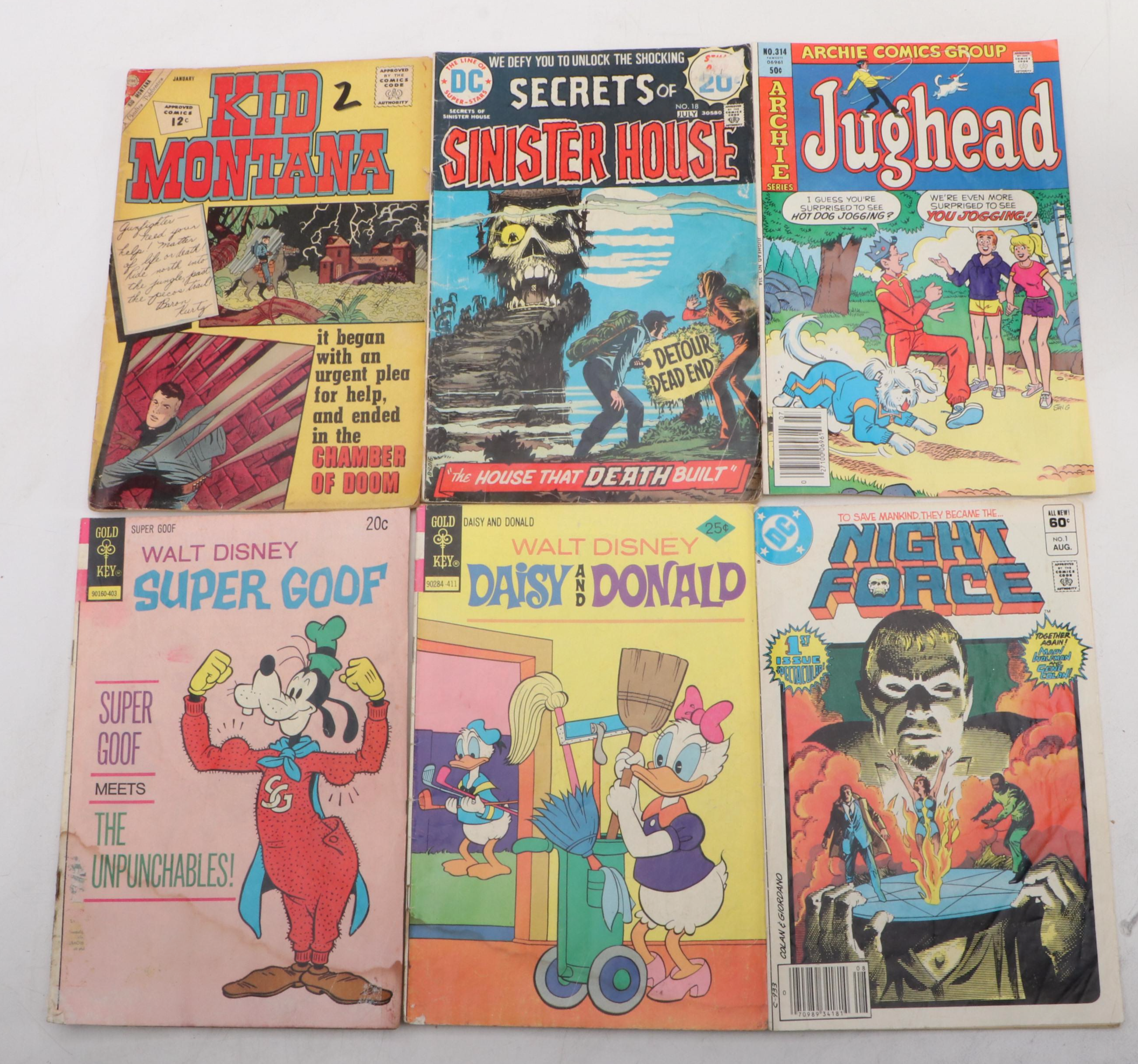 Silver-Bronze Age Comic Books Featuring "Sad Sack", "Archie", and More