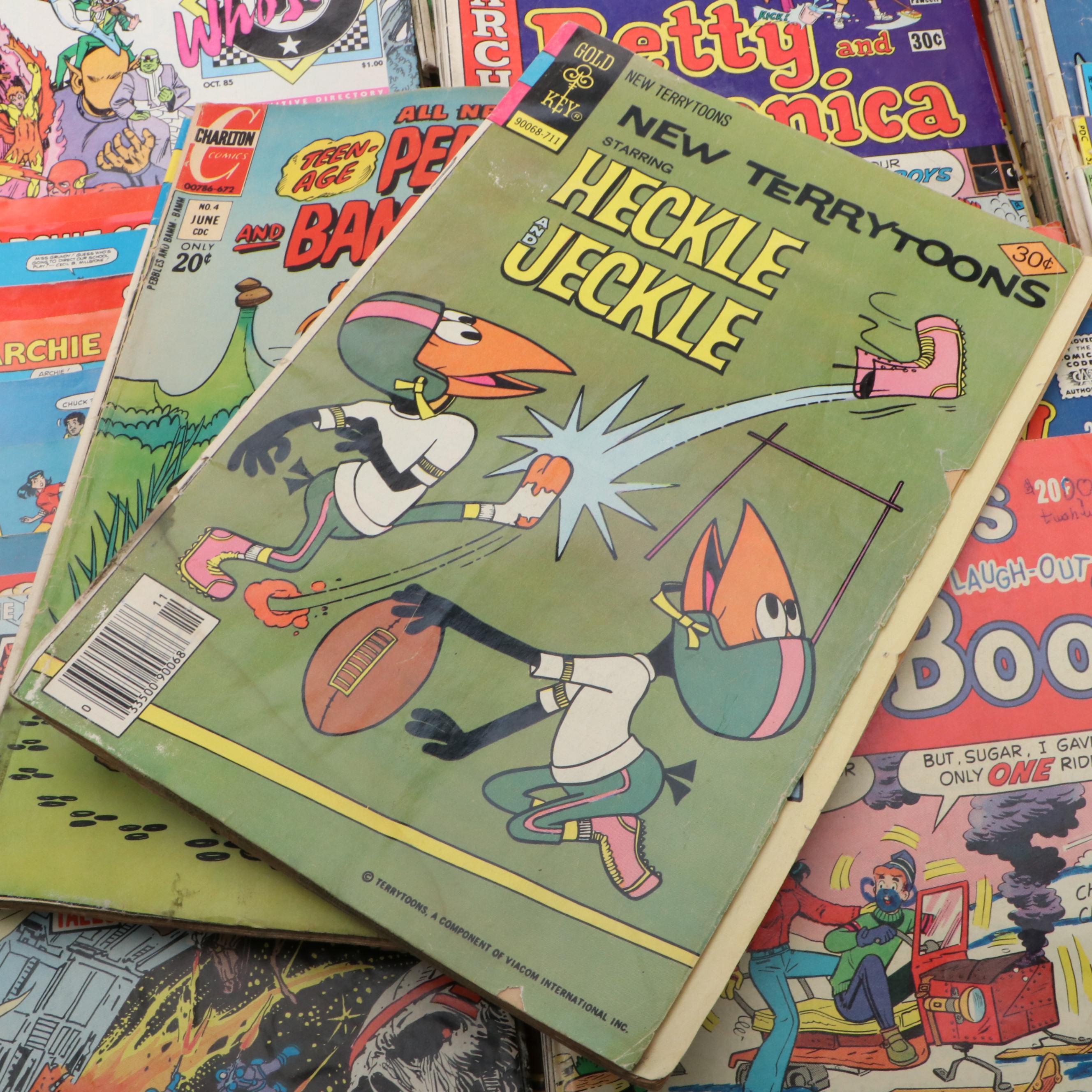 Silver-Bronze Age Comic Books Featuring "Sad Sack", "Archie", and More