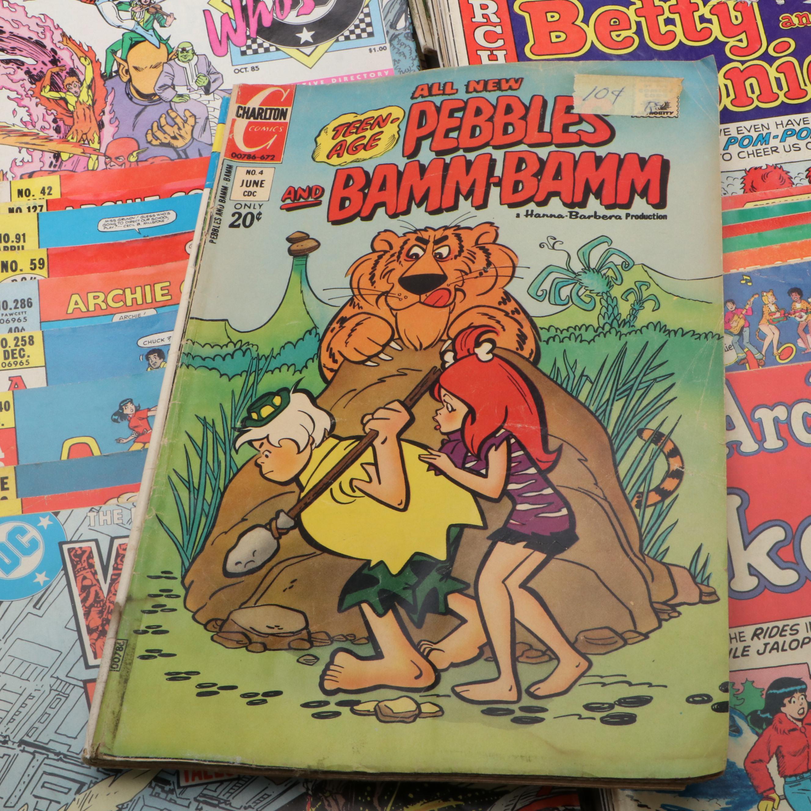 Silver-Bronze Age Comic Books Featuring "Sad Sack", "Archie", and More