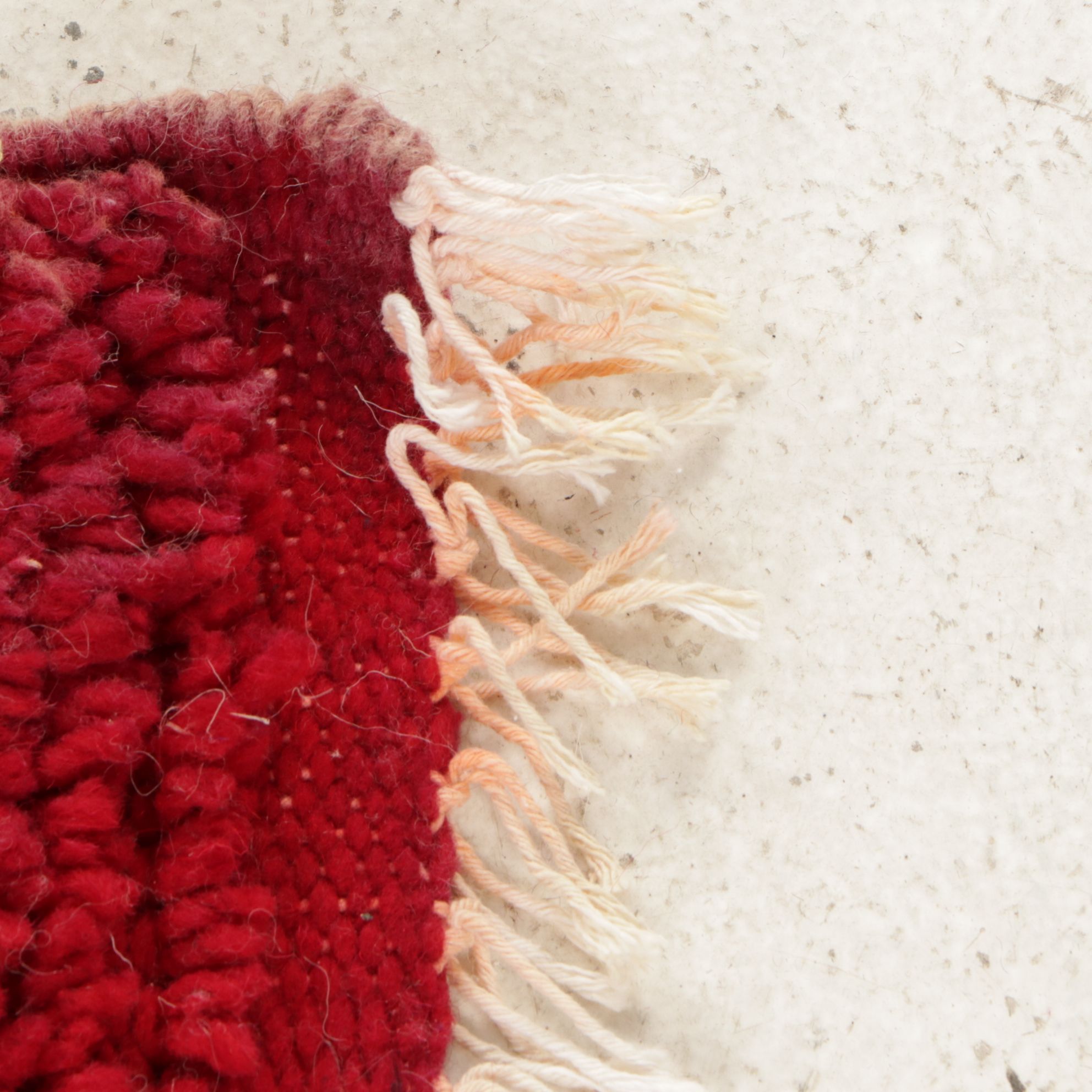 Three Hand-Knotted Moroccan Berber Accent Rugs