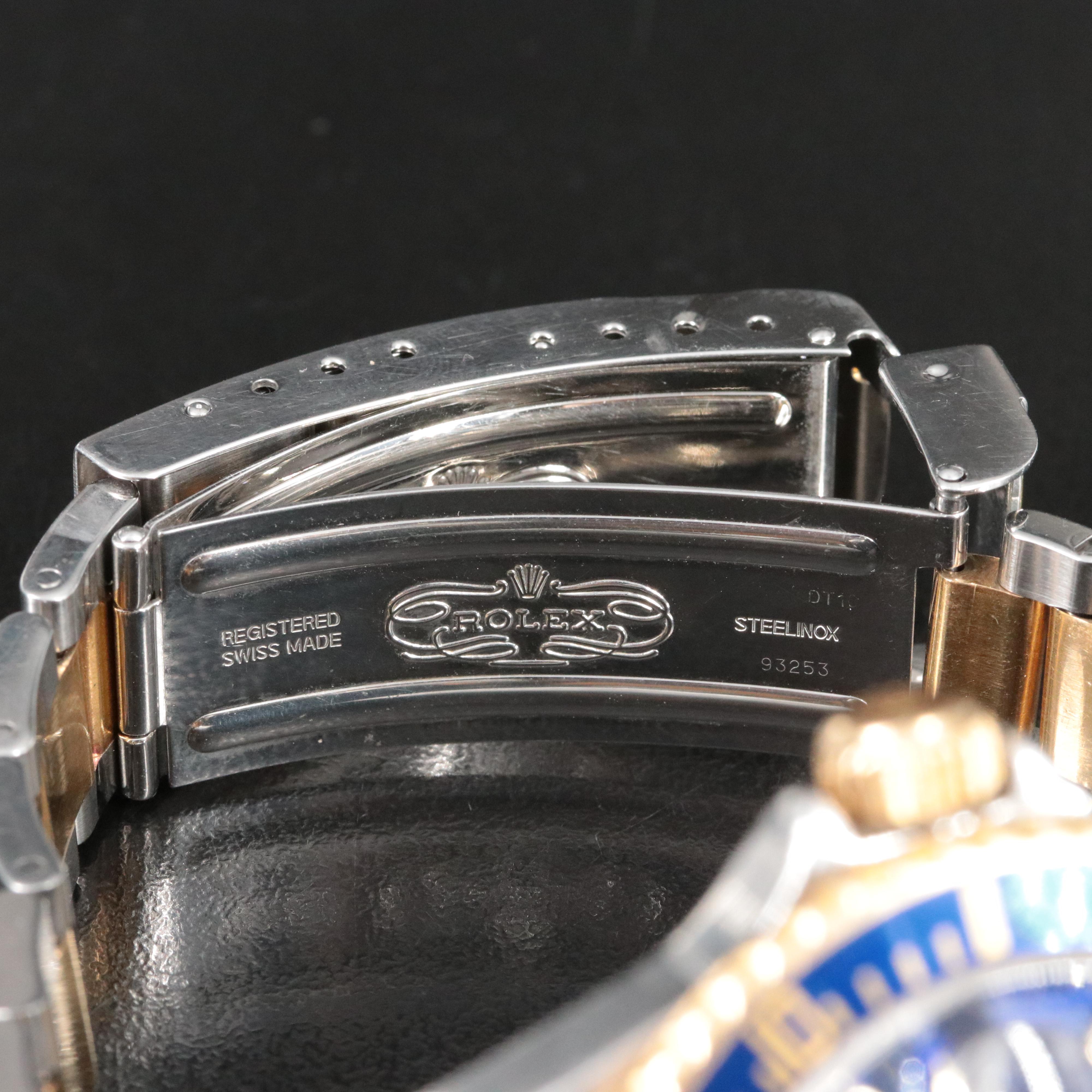 Rolex 2002 Submariner Date Model 16613 Watch