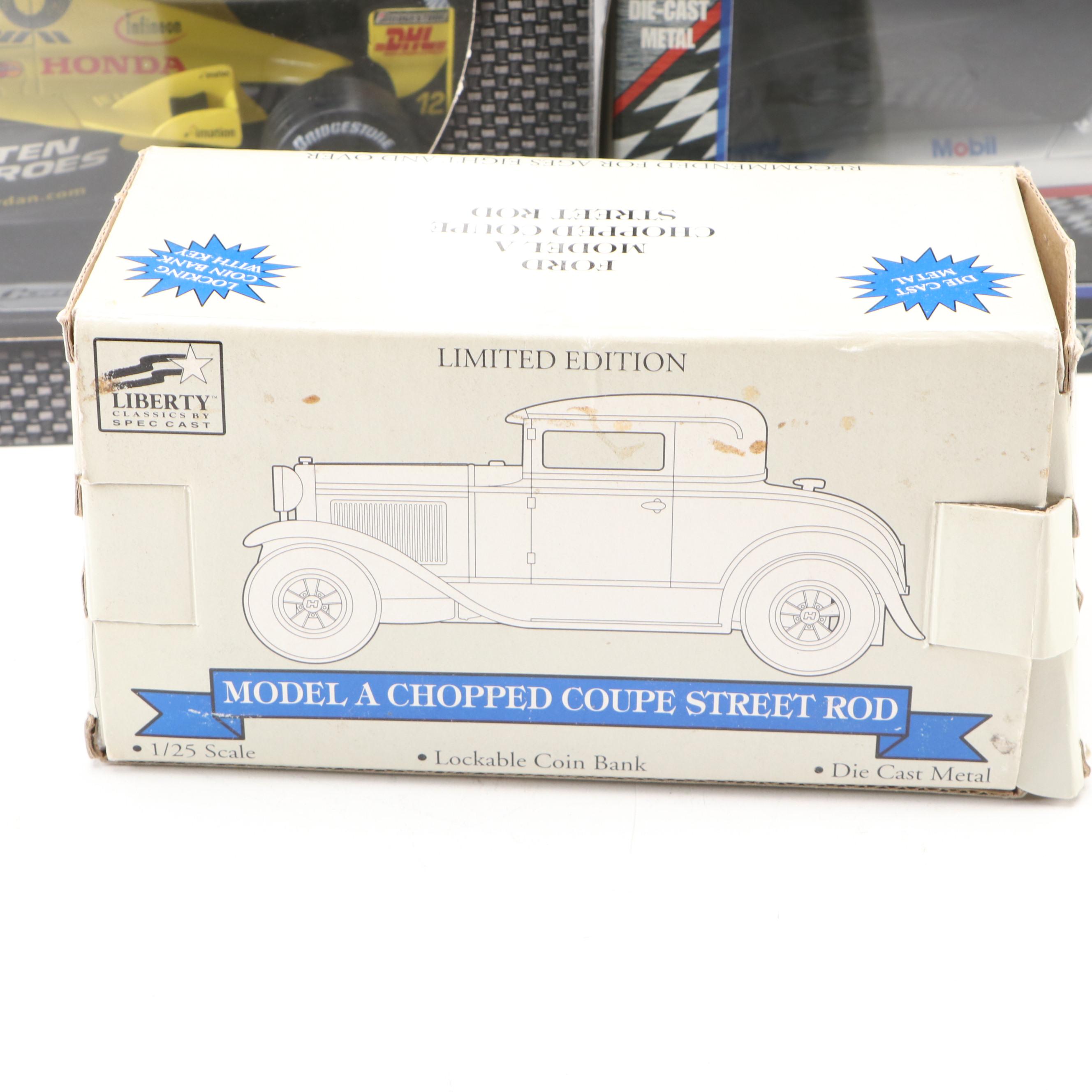 Maisto, Citgo, and Other Toy Trucks with Toy Cars, Late 20th-Early 21st Century