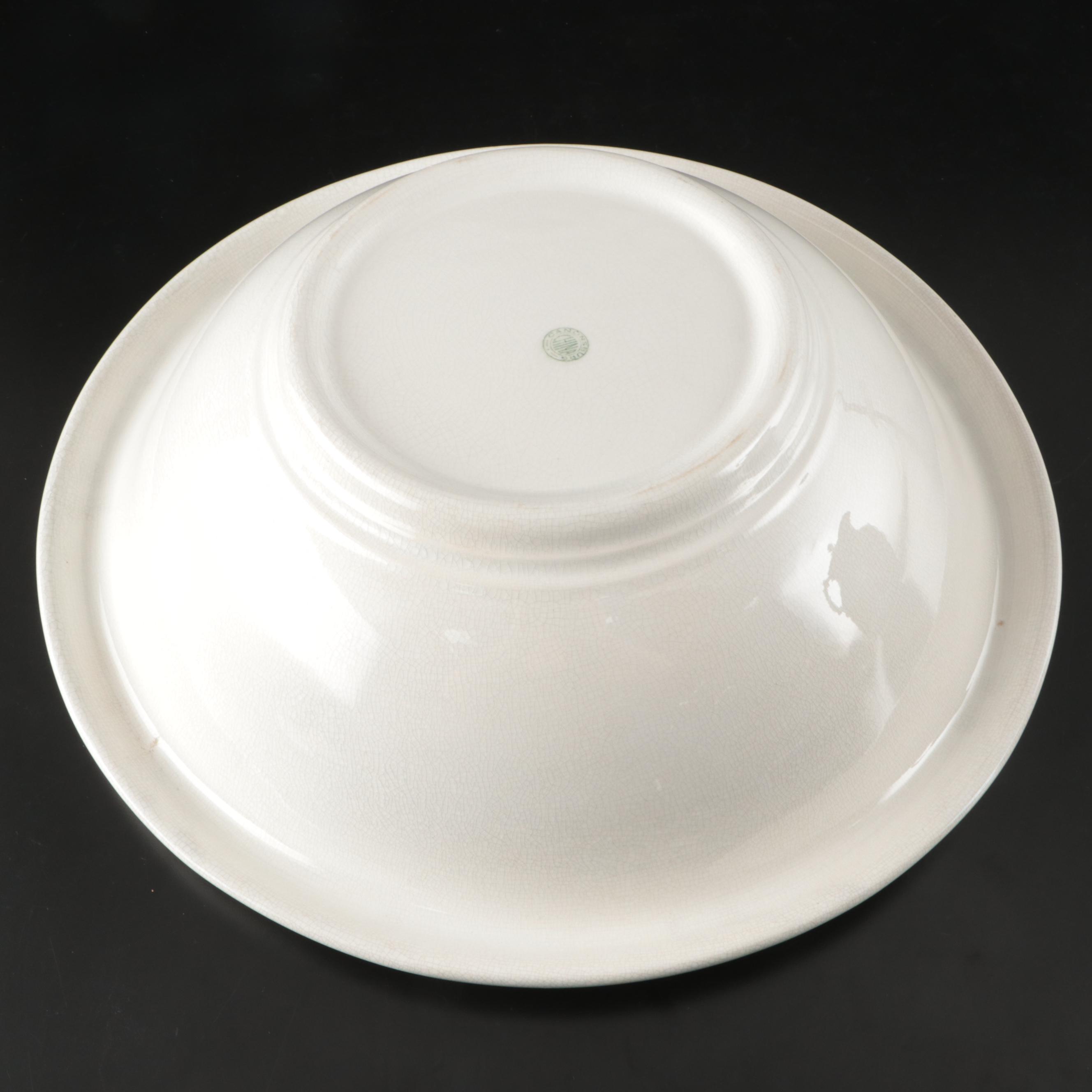 Canonburg Ceramic Basin with ELP Co. Ceramic Pitcher