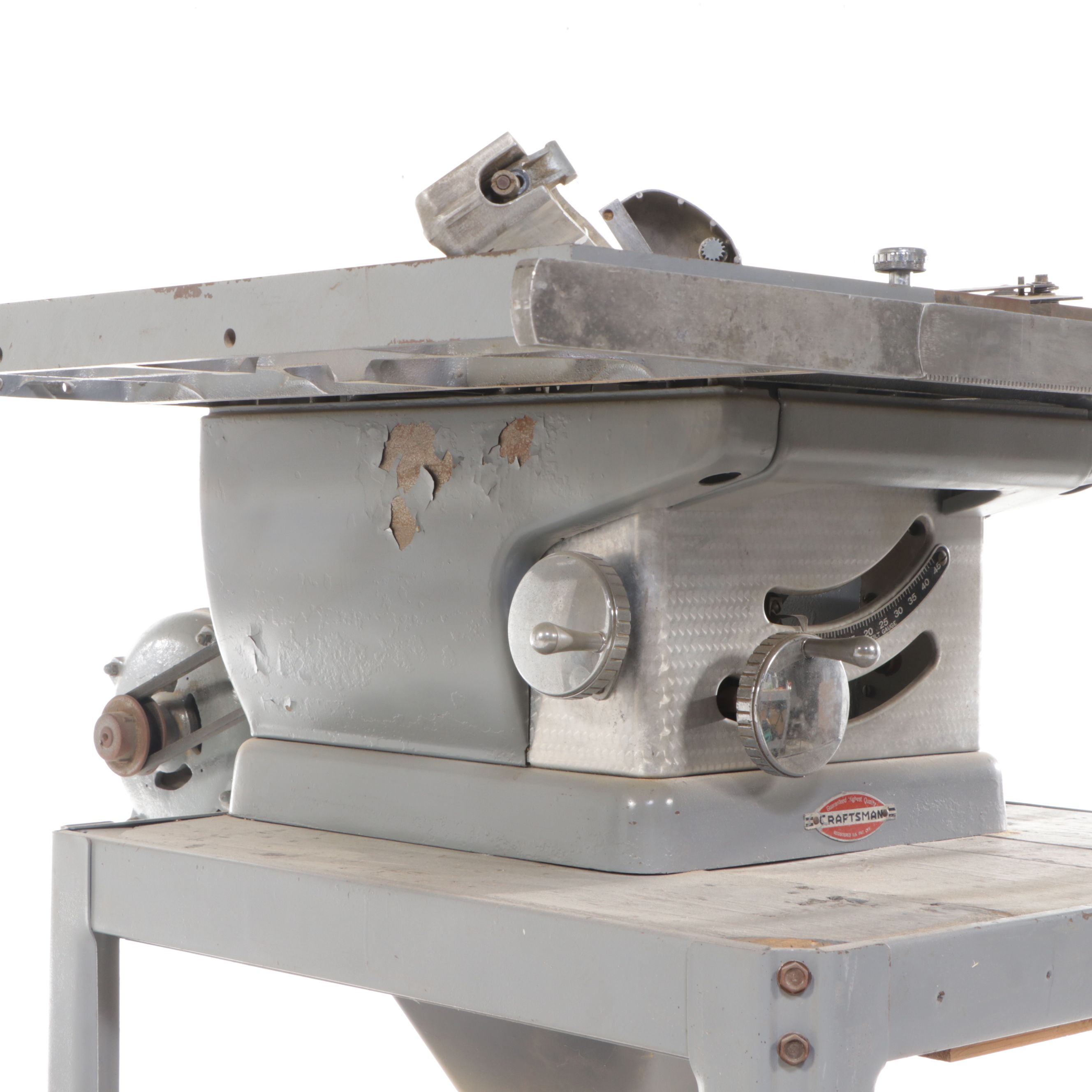 Craftsman Tilting Table Saw with Wheeled Stand