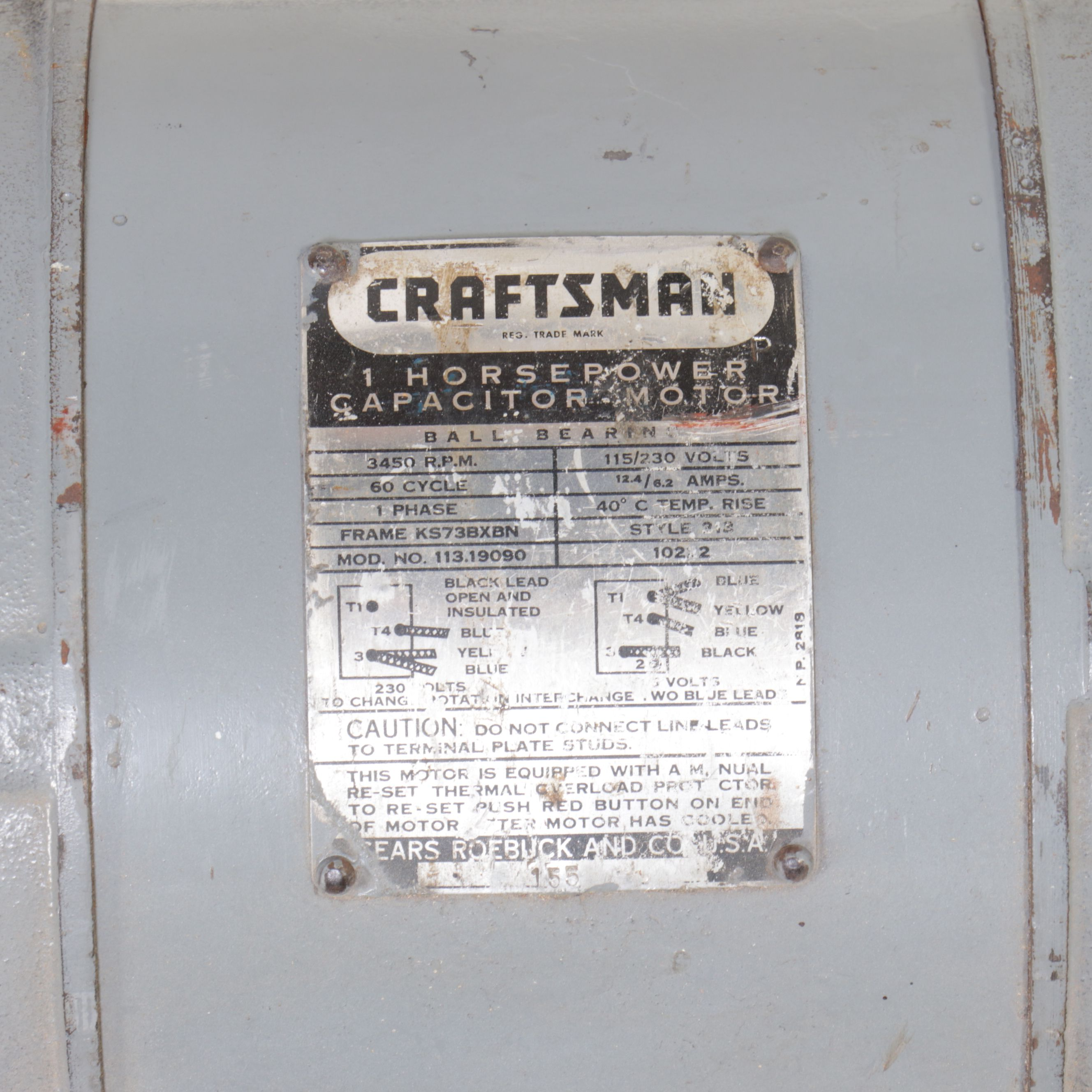 Craftsman Tilting Table Saw with Wheeled Stand