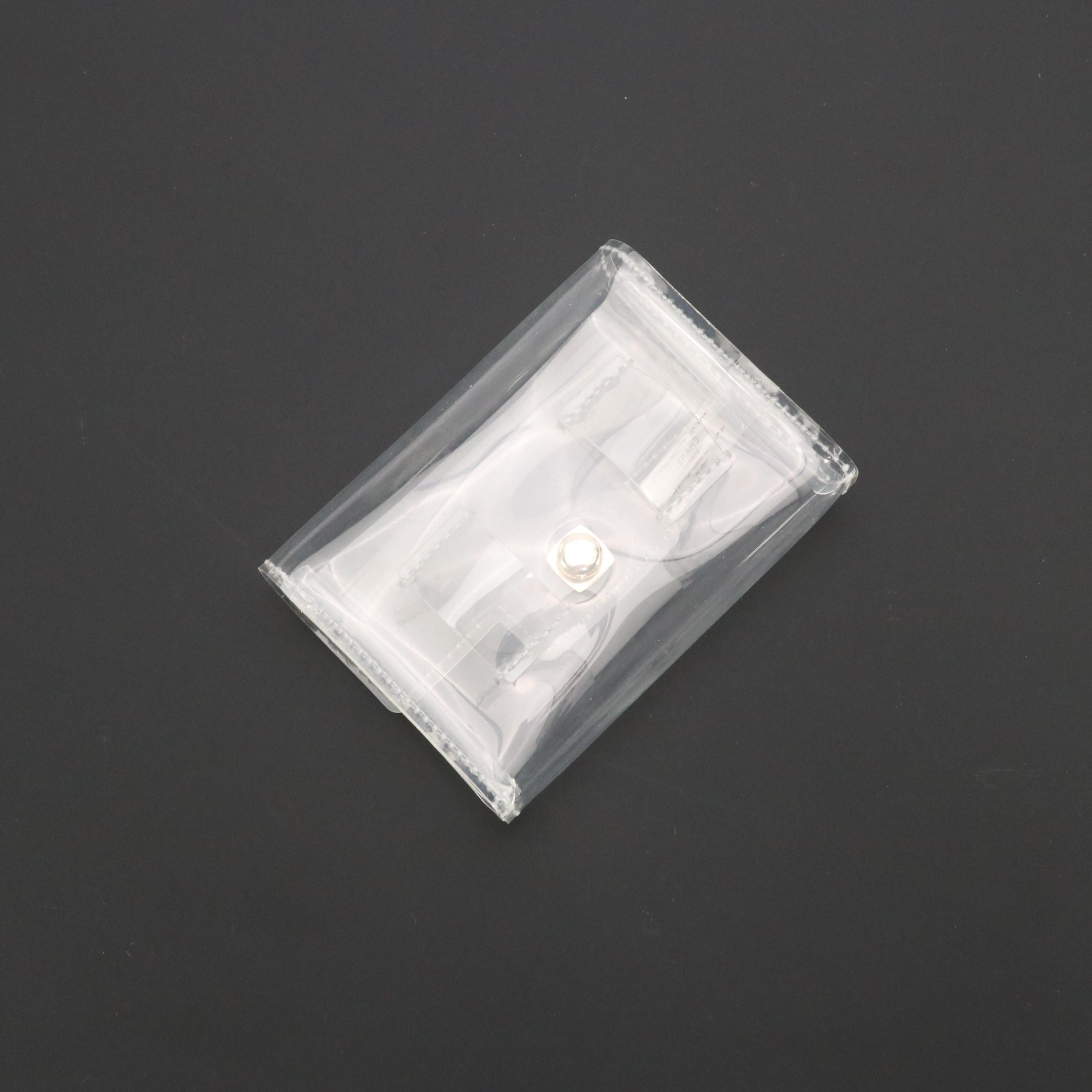 Chanel Makeup Mini Belt Bag in Clear Vinyl, With Box