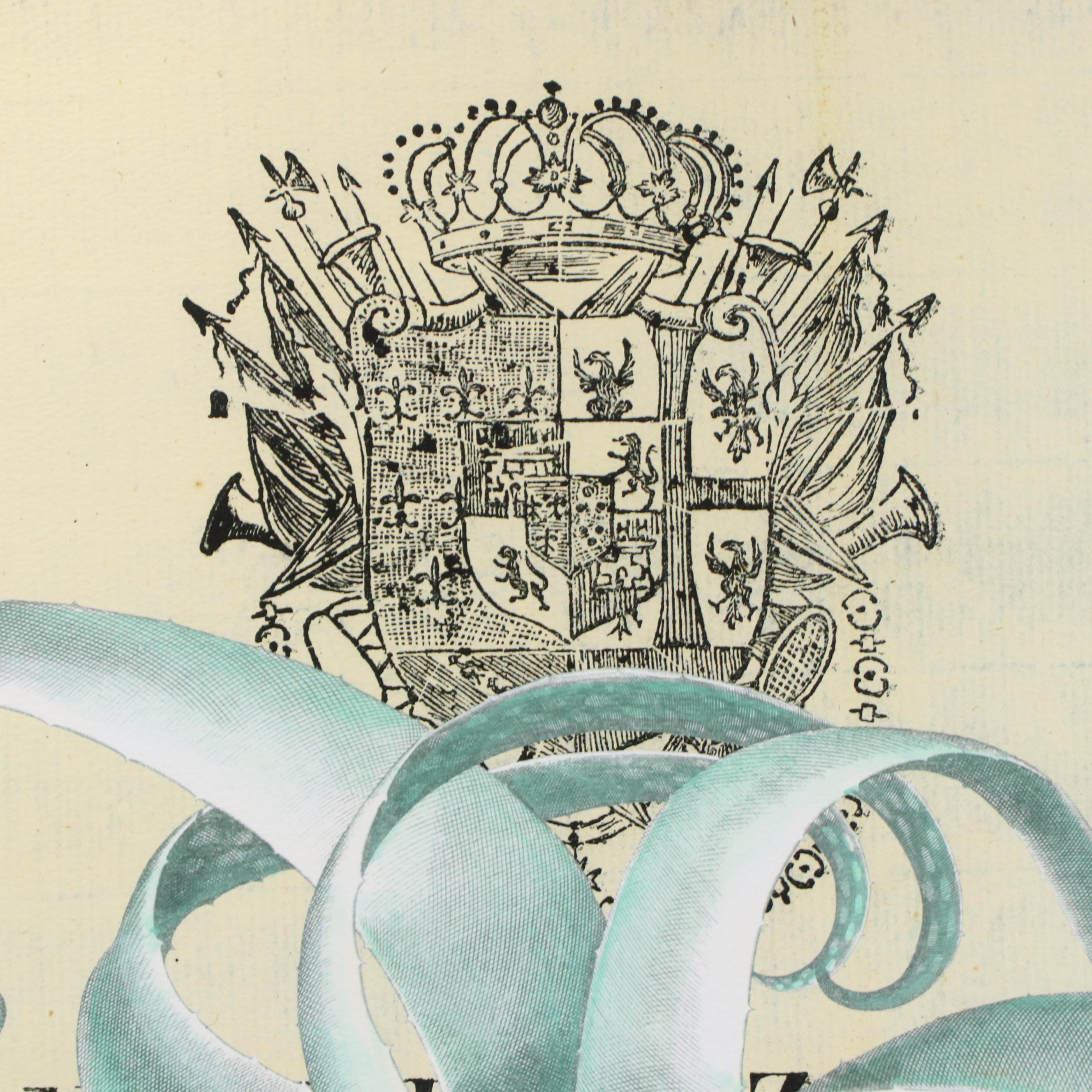 Pair of Large-Scale Italian School Style Botanical Giclées