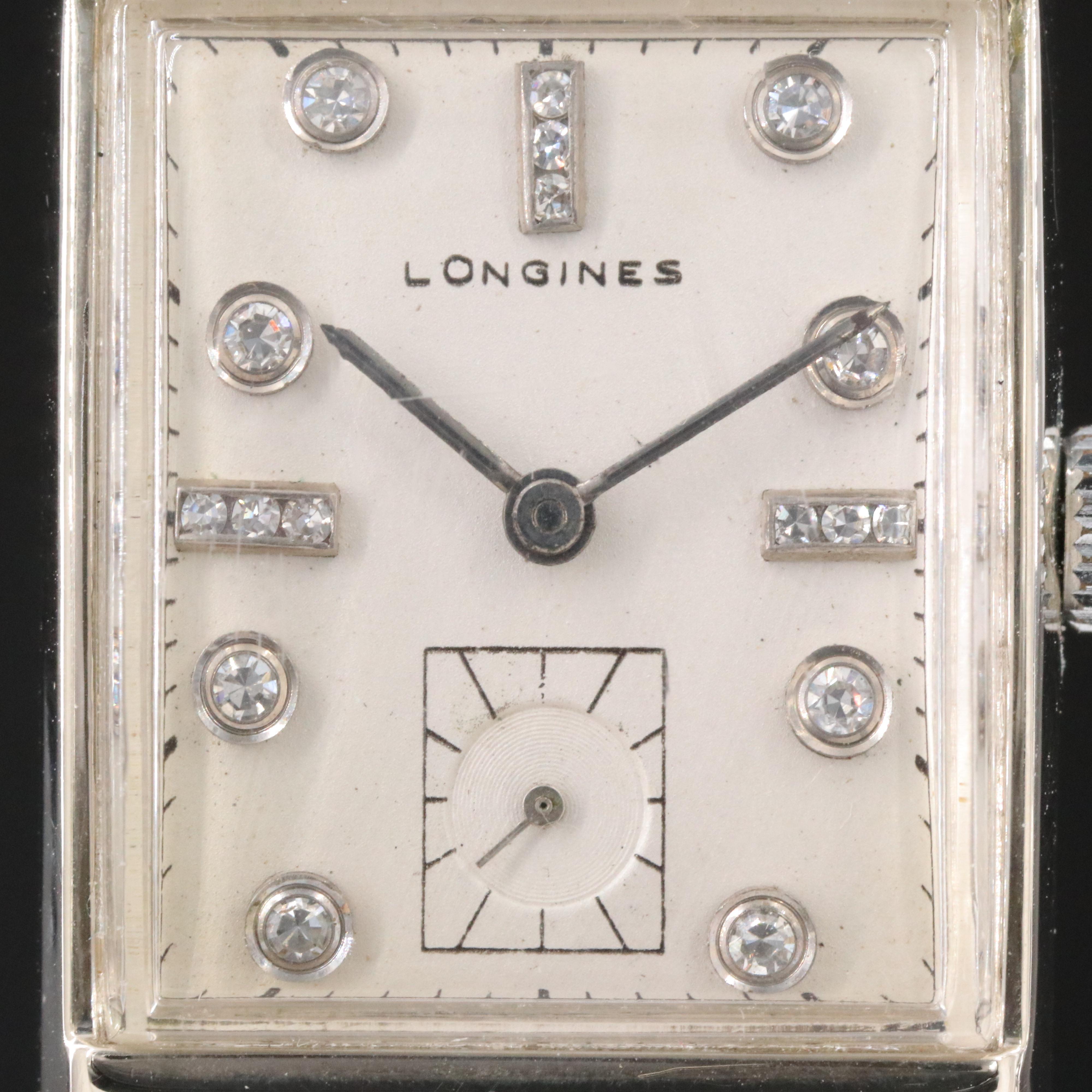 Longines Diamond & 14K Gold Watch